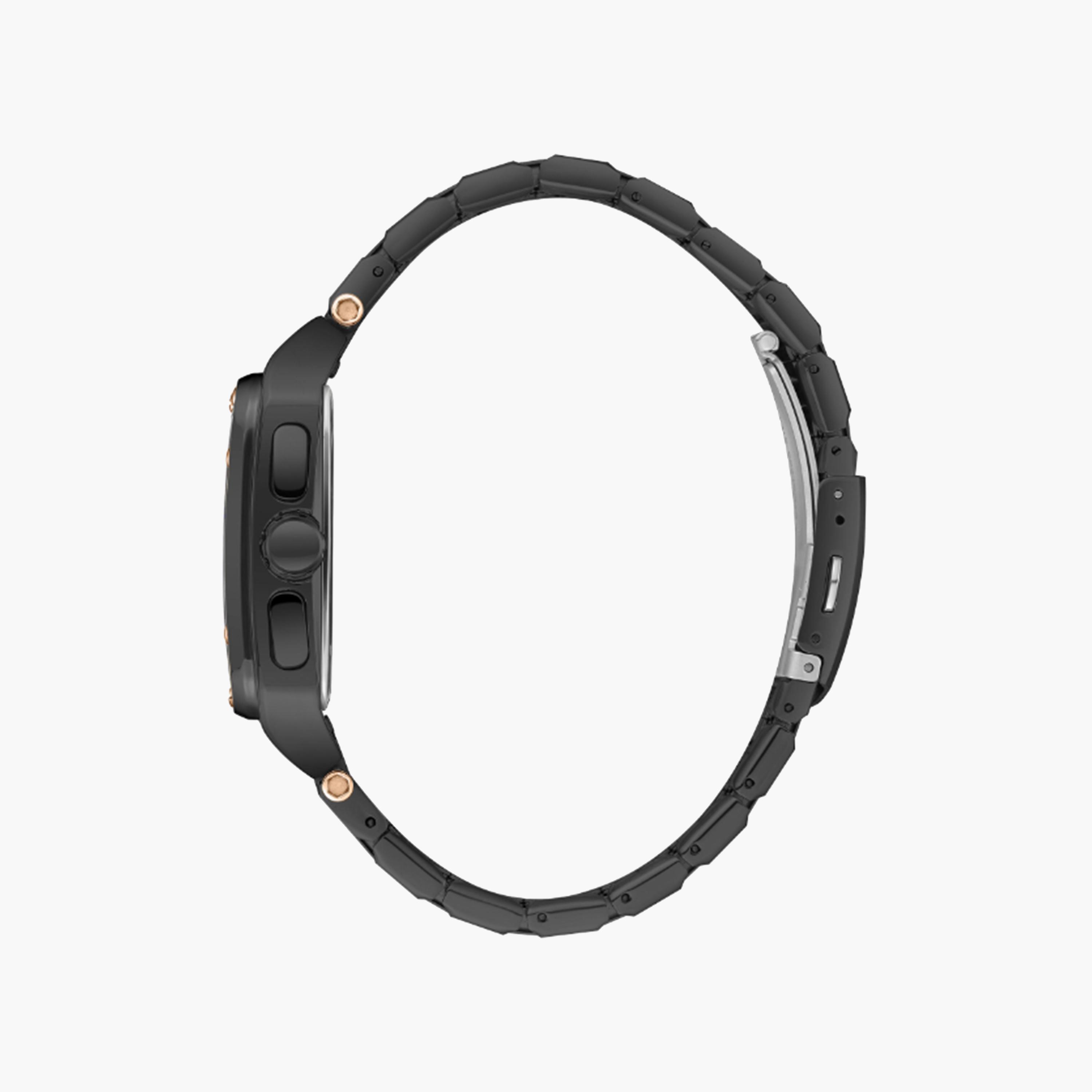 بيفرلي هيلز بولو كلوب- ساعة للرجال 41 ملم كرونوغراف سوداء بحزام معدني | BP3685X.070-men-watchesandjewellery-watches-image-3