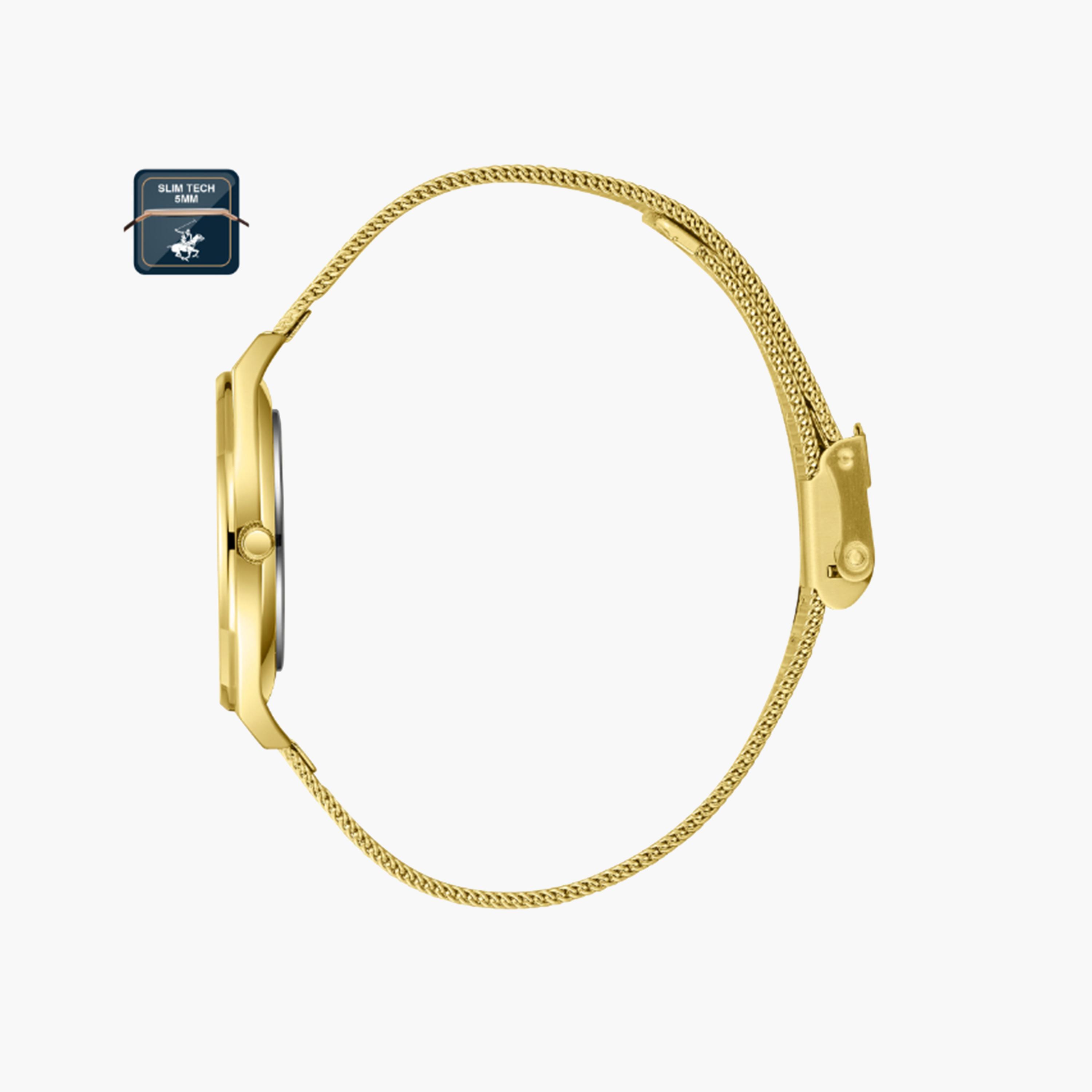 بيفرلي هيلز بولو كلوب- ساعة للنساء 31 ملم تناظرية بحزام معدني فضي | BP3711X.130-women-watchesandjewellery-watches-image-2