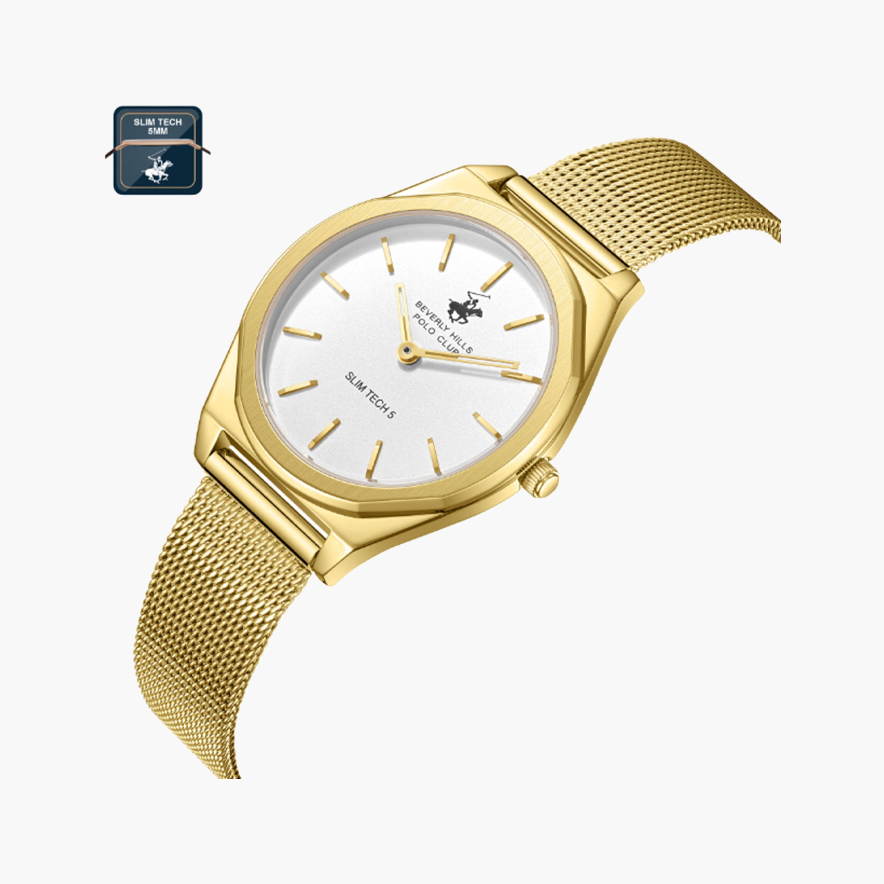 بيفرلي هيلز بولو كلوب- ساعة للنساء 31 ملم تناظرية بحزام معدني فضي | BP3711X.130-women-watchesandjewellery-watches-image-3