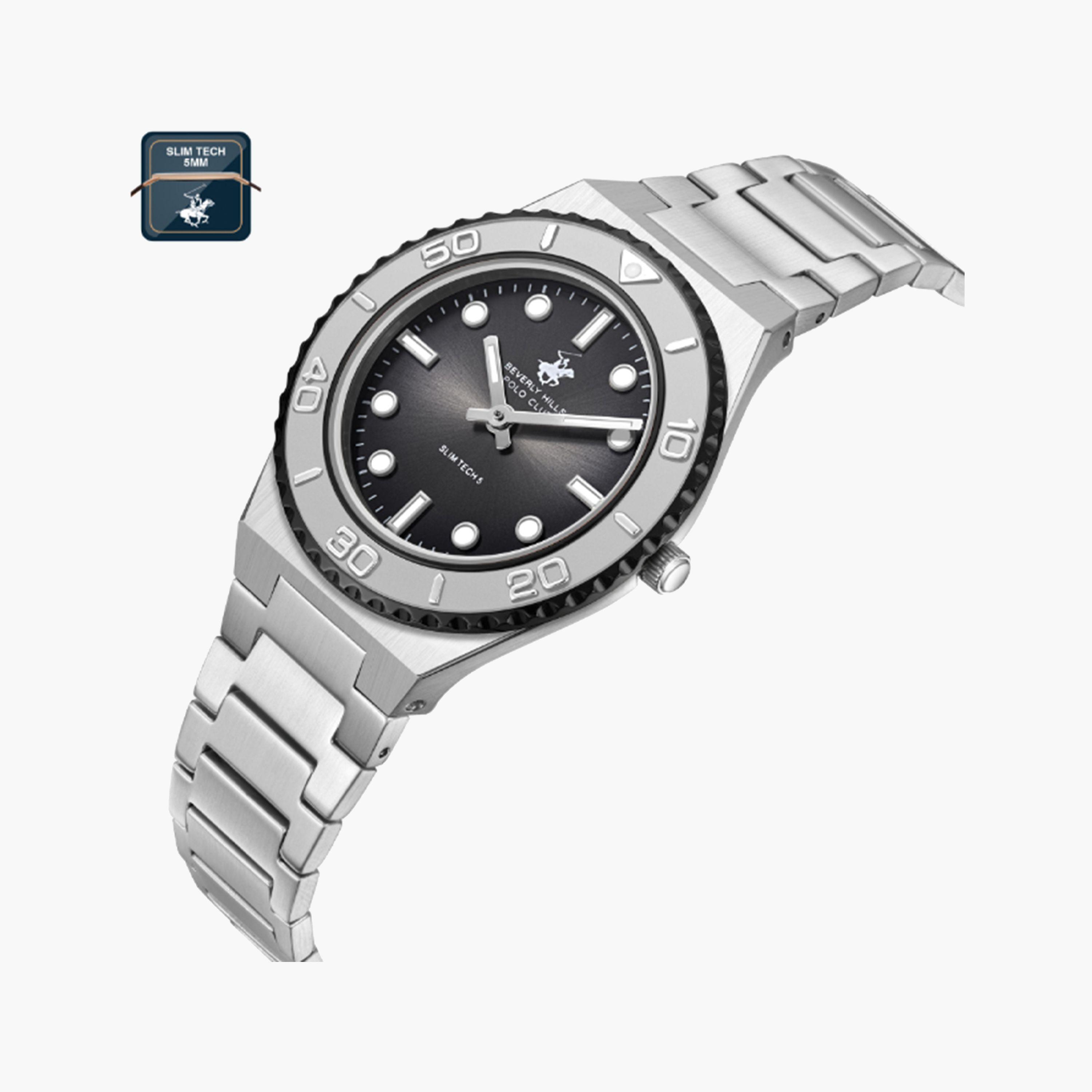 Beverly Hills Polo Club Women's 34 MM Silver Analog Metal Strap Watch | BP3713X.360-women-watchesandjewellery-watches-image-3