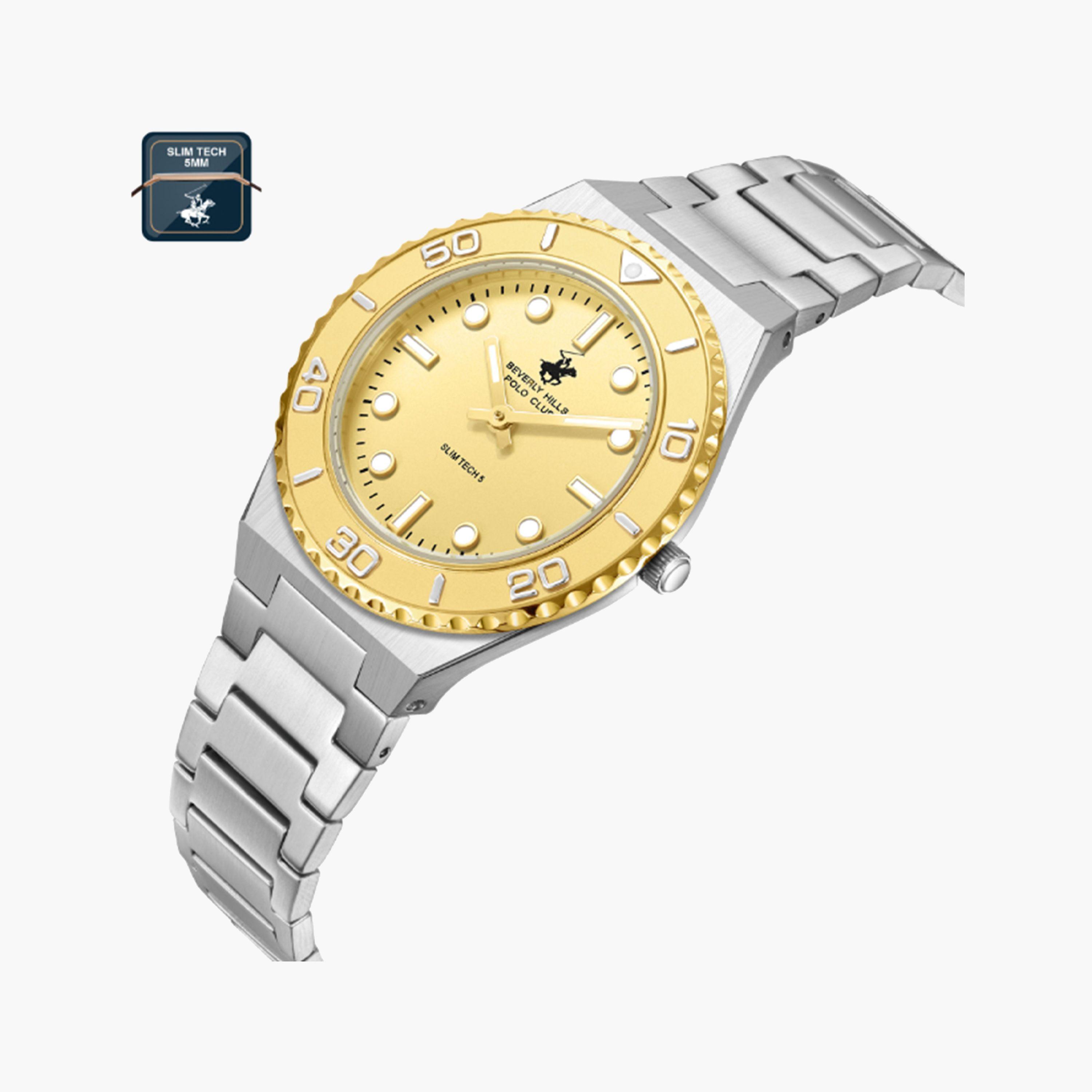 بيفرلي هيلز بولو كلوب- ساعة للنساء فضية تناظرية بسوار معدني 34 مم | BP3713X.310-women-watchesandjewellery-watches-image-3