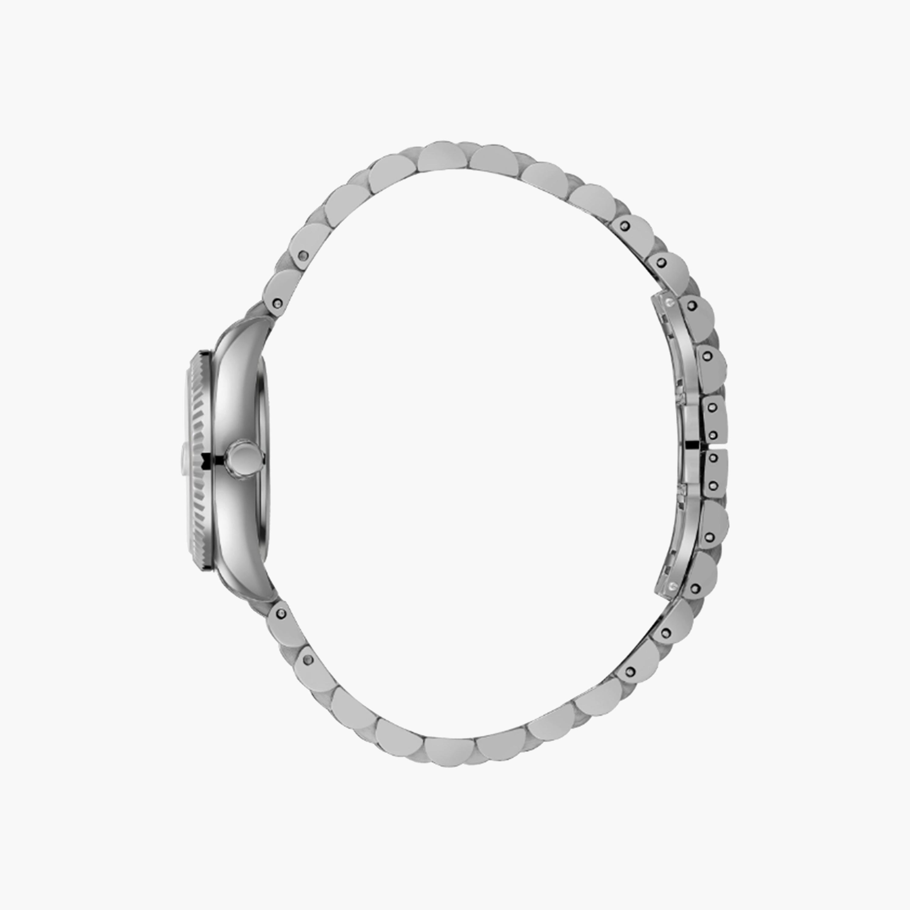 بيفرلي هيلز كلوب- ساعة للنساء فضية تناظرية بسوار معدني 28 مم | BP3650X.390-women-watchesandjewellery-watches-image-3