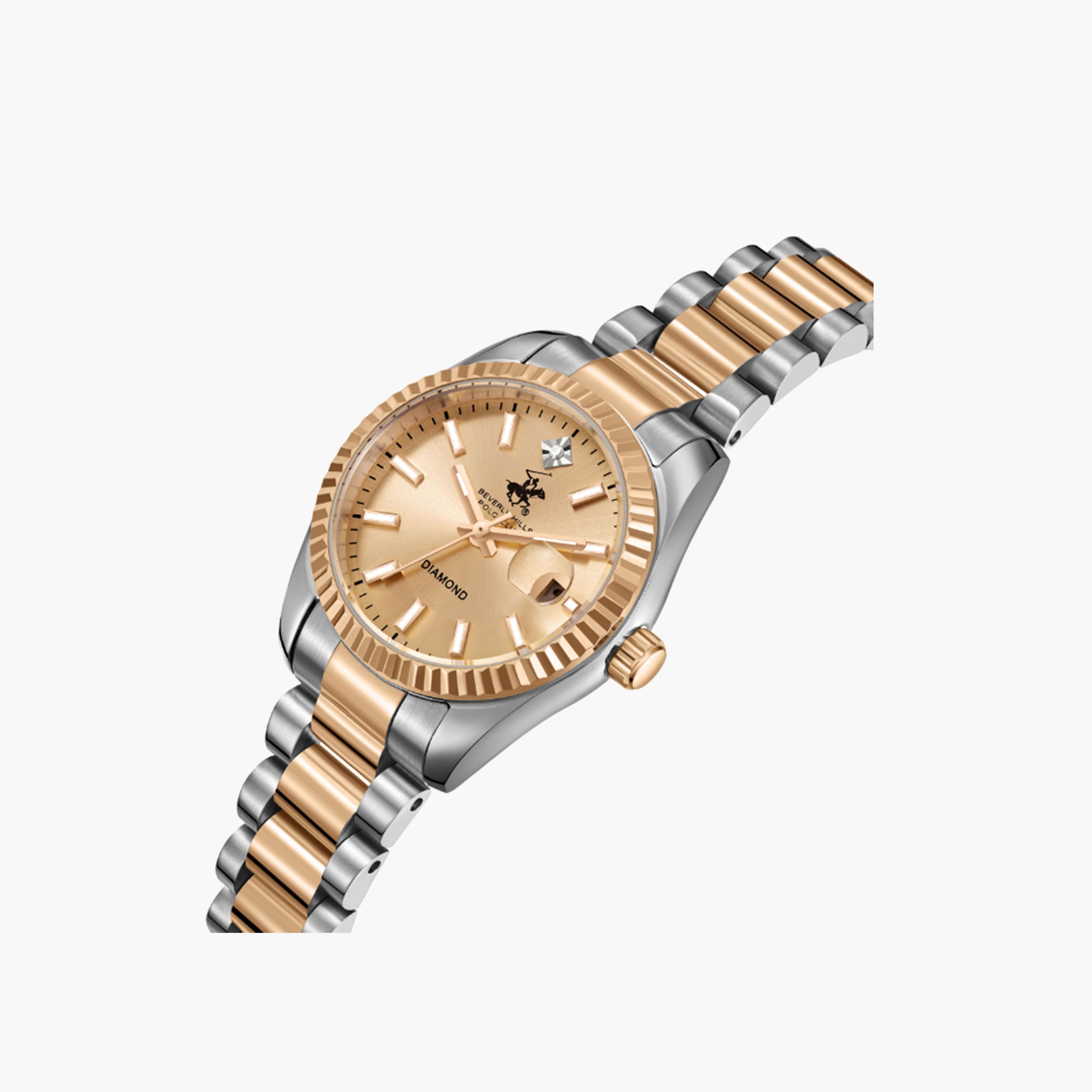 Beverly Hills Polo Club Women's 28 MM Multicolour Analog Metal Strap Watch | BP3650X.510-women-watchesandjewellery-watches-image-4