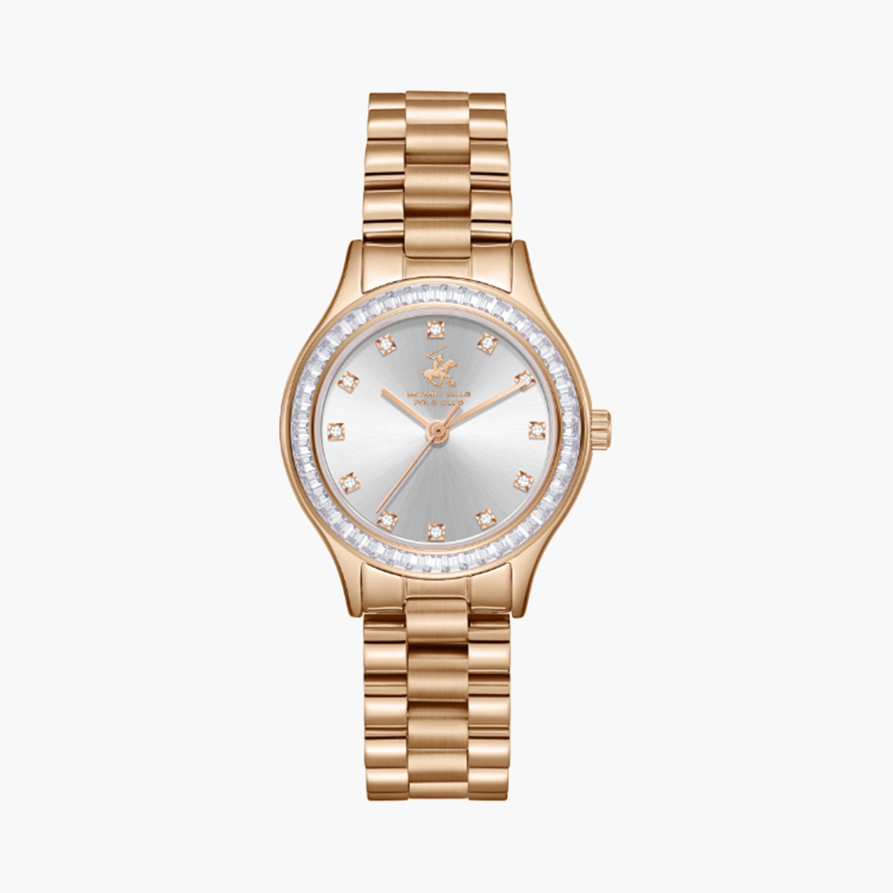بيفرلي هيلز بولو كلوب- ساعة للنساء بسوار معدني 30 ملم باللون الذهبي | BP3639C.430-women-watchesandjewellery-watches-image-1