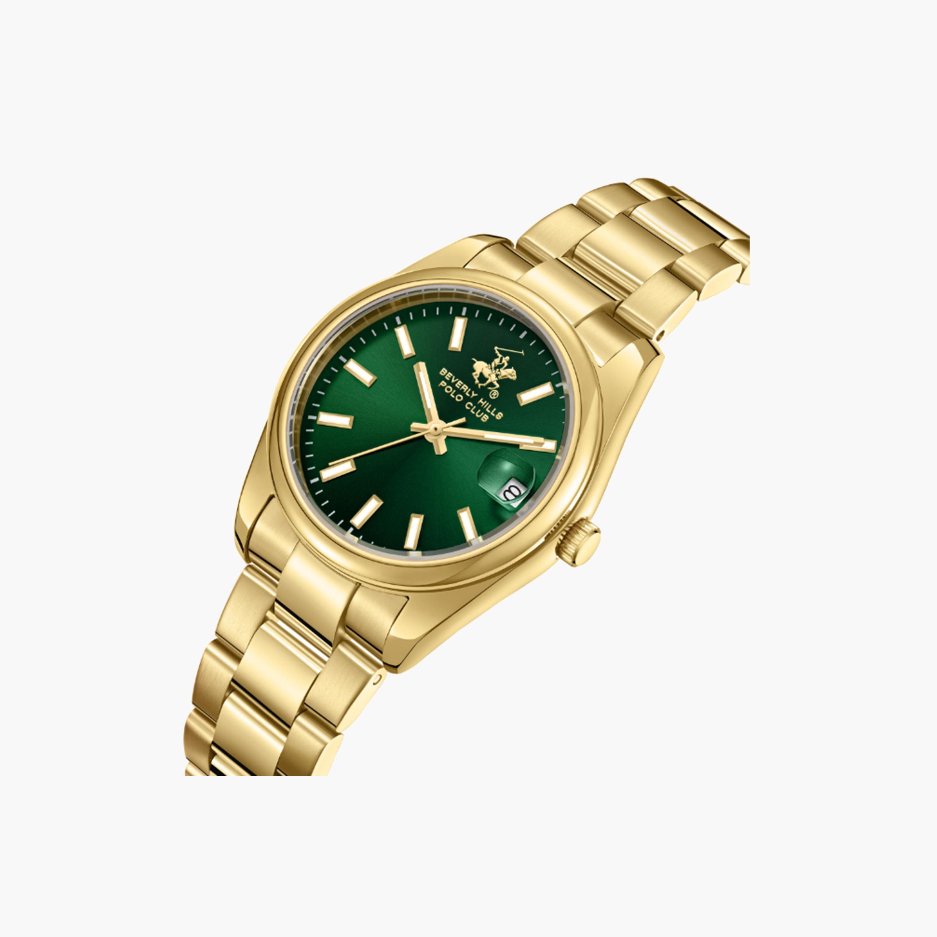 بيفرلي هيلز بولو كلوب- ساعة للنساء بسوار معدني ذهبي 34 ملم | BP3649X.170-women-watchesandjewellery-watches-image-4