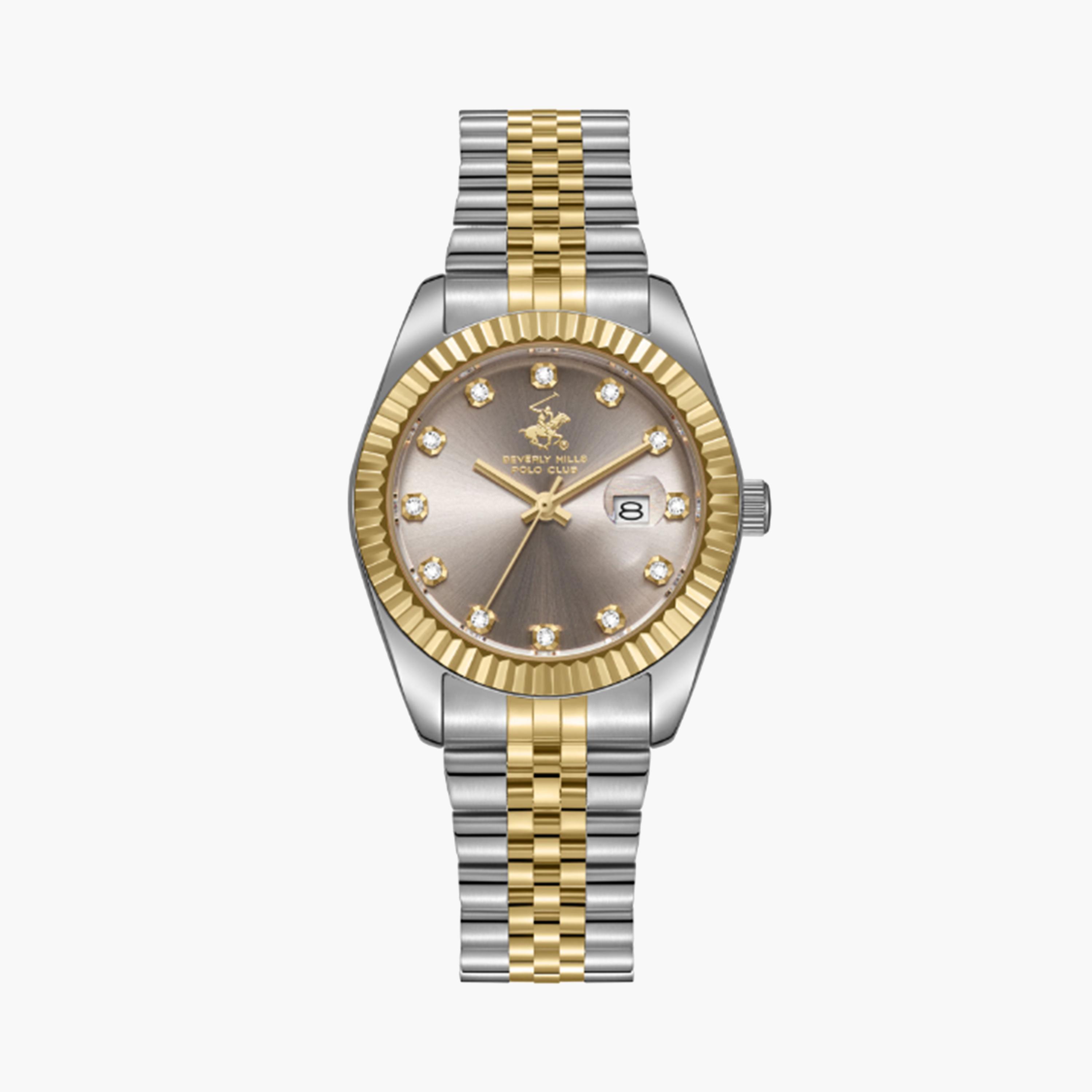 بيفرلي هيلز بولو كلوب- ساعة للنساء بسوار معدني متعدد الألوان 31 ملم | BP3654X.260-women-watchesandjewellery-watches-image-1