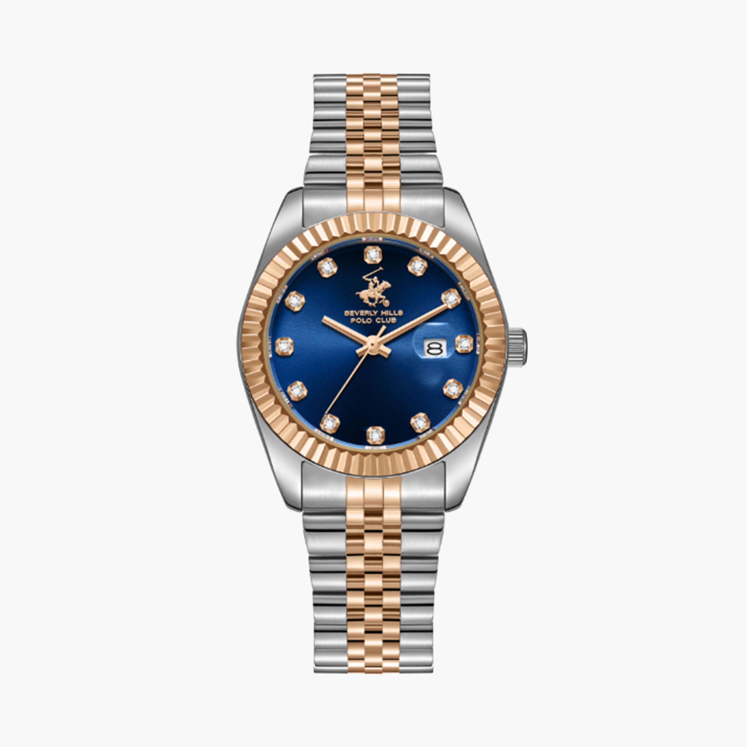 بيفرلي هيلز بولو كلوب- ساعة للنساء بسوار معدني متعدد الألوان 31 ملم | BP3654X.590-women-watchesandjewellery-watches-image-1