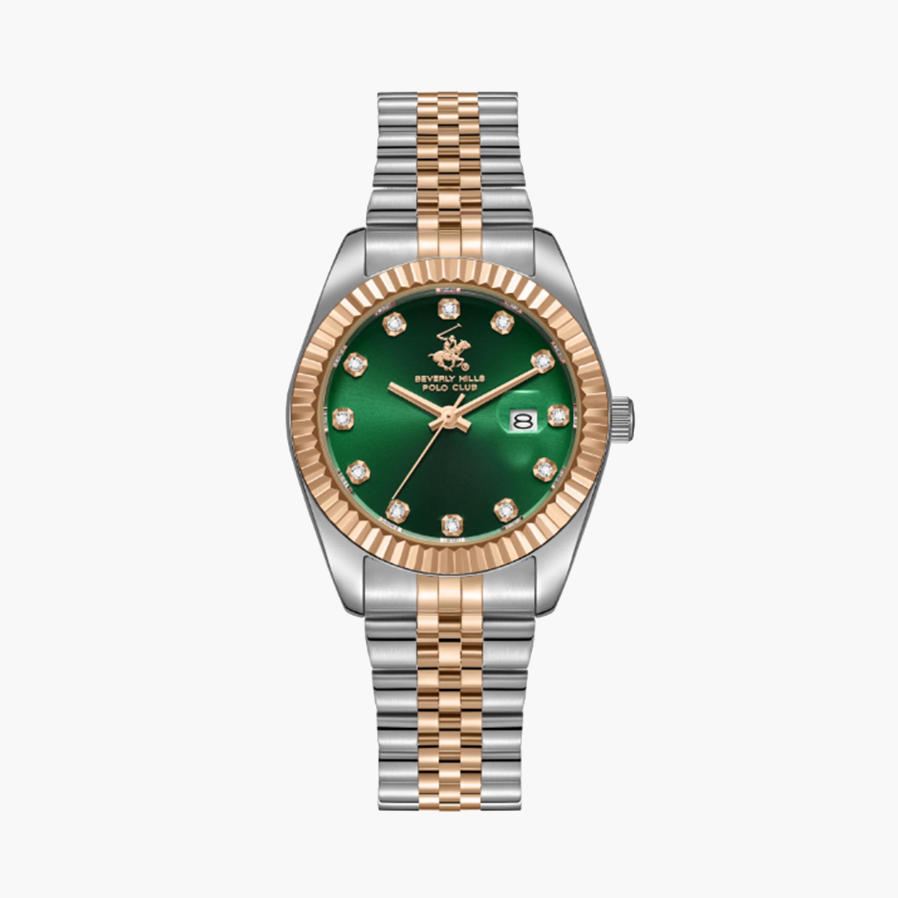 بيفرلي هيلز بولو كلوب- ساعة للنساء بسوار معدني متعدد الألوان 31 ملم | BP3654X.570-women-watchesandjewellery-watches-image-1