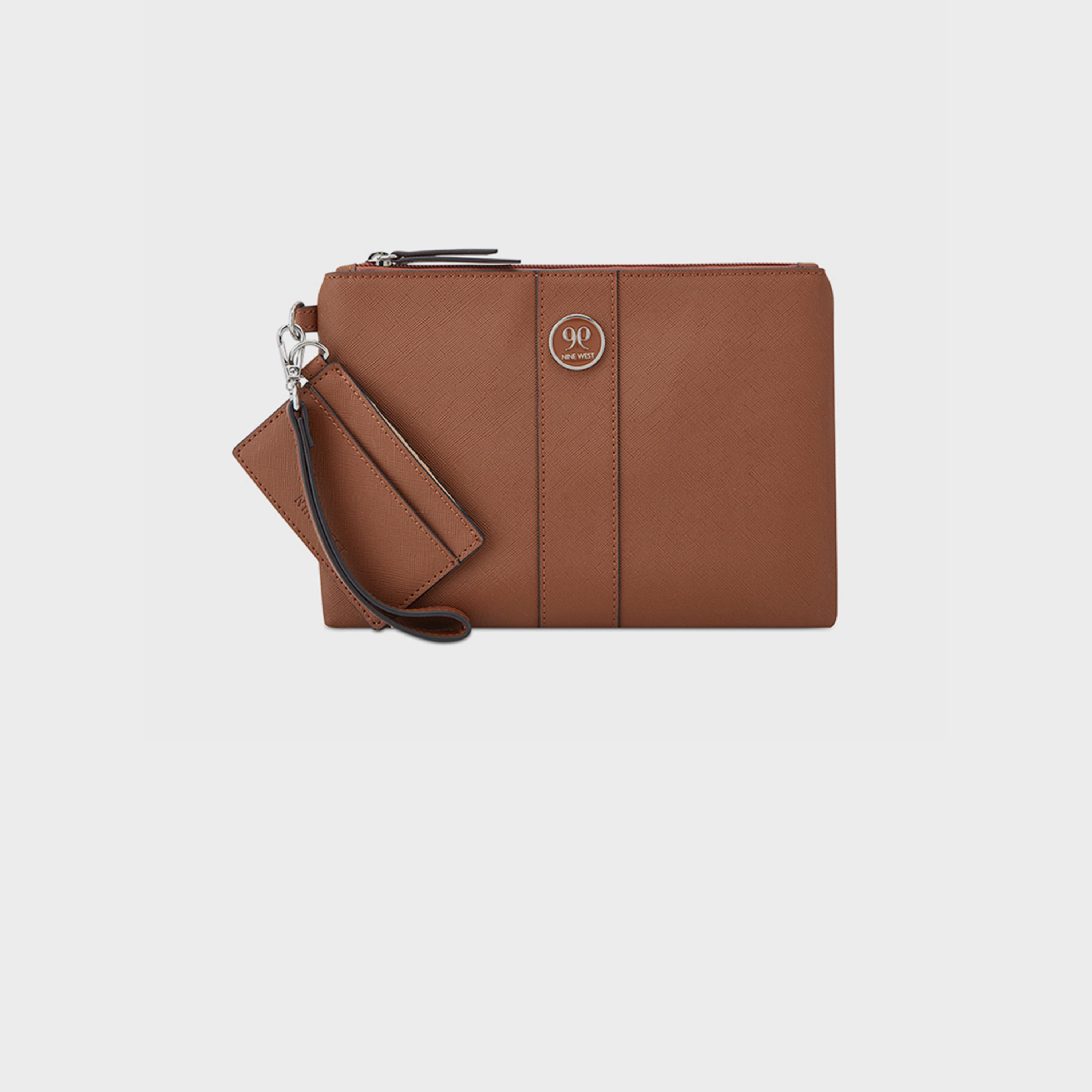 ناين ويست-  محفظة ناتالا بمقبض مزخرف بإغلاق سحاب وحزام قابل للفصل-women-bagsandwallets-wallets-image-11