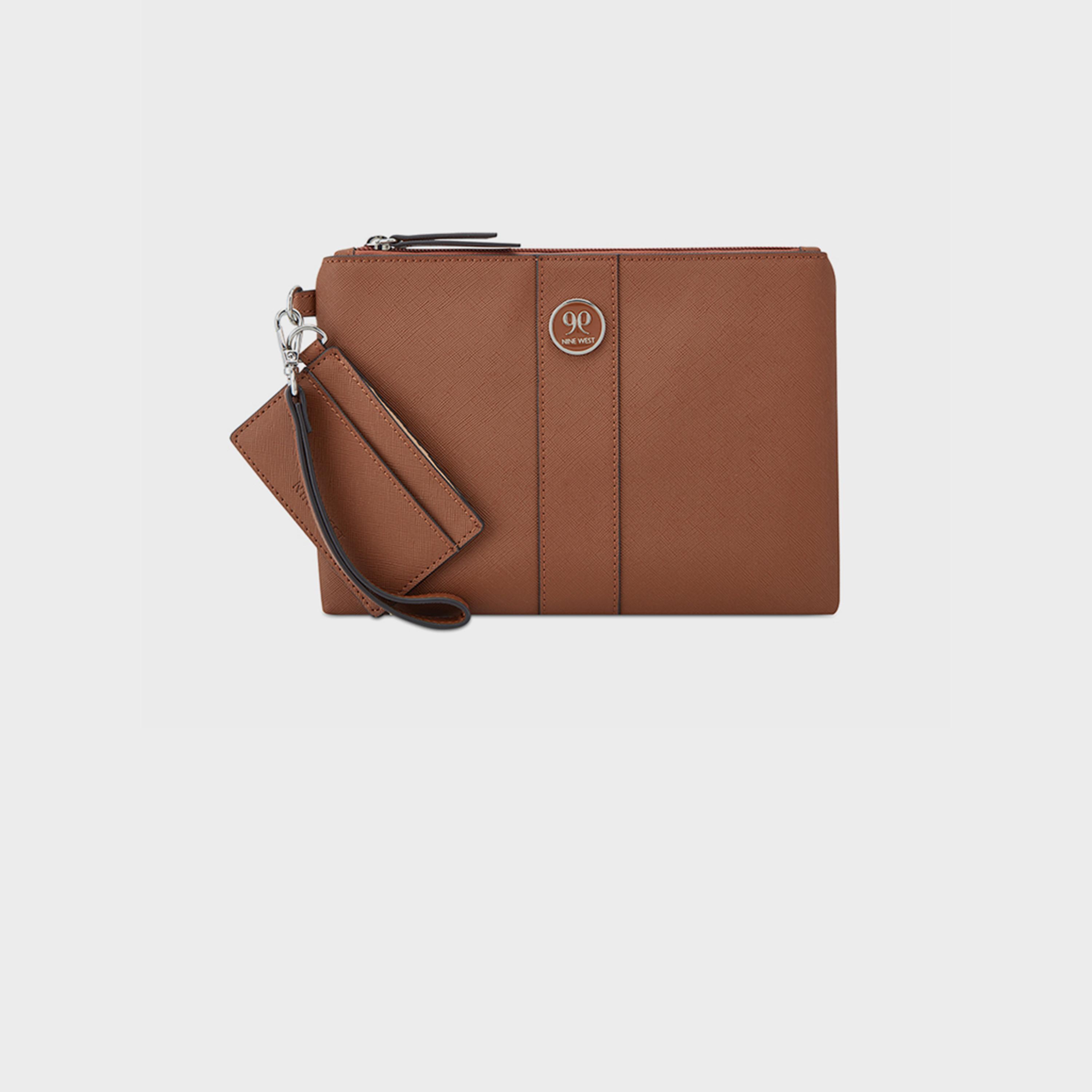 ناين ويست-  محفظة ناتالا بمقبض مزخرف بإغلاق سحاب وحزام قابل للفصل-women-bagsandwallets-wallets-image-12