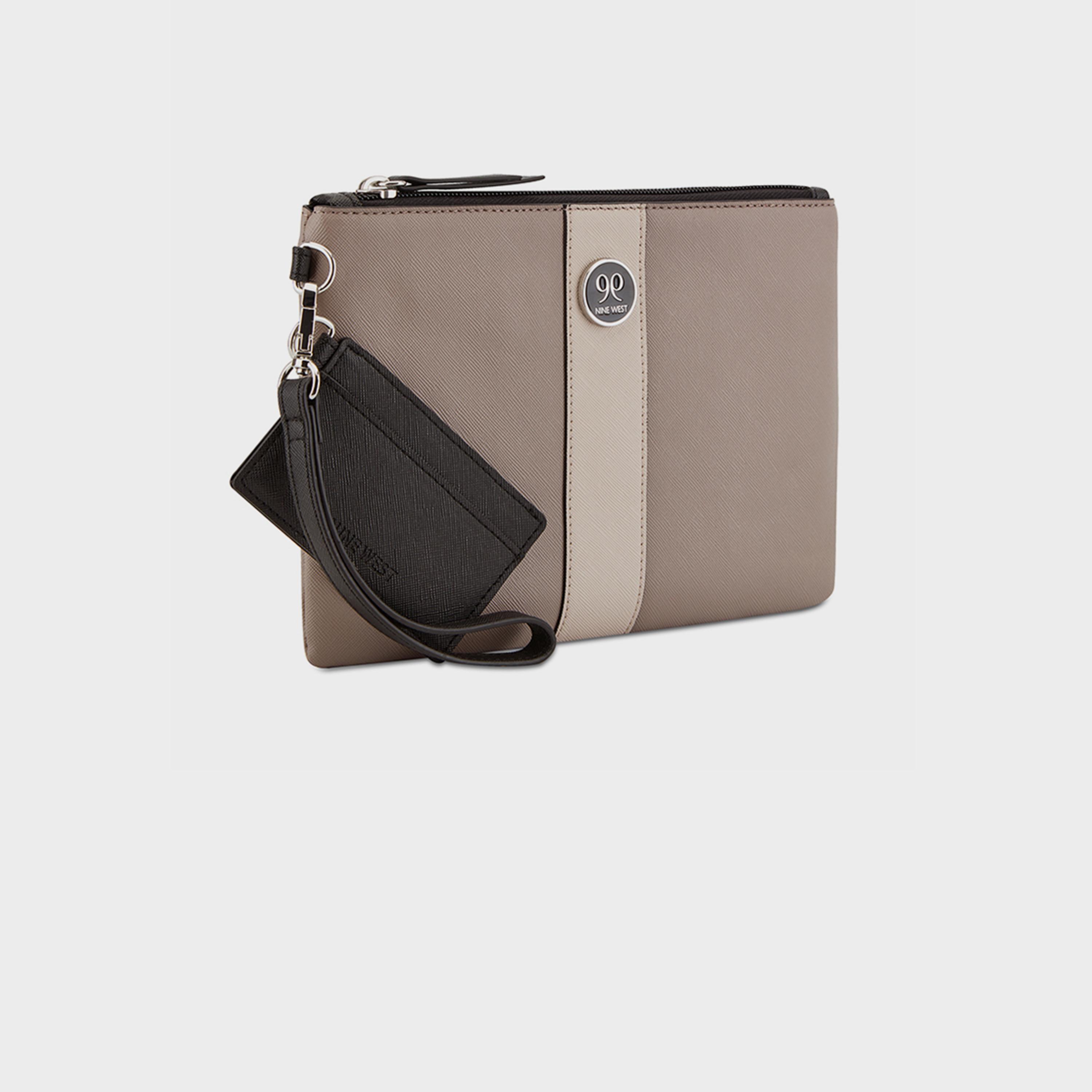 ناين ويست-  محفظة ناتالا بمقبض مزخرف بإغلاق سحاب وحزام قابل للفصل-women-bagsandwallets-wallets-image-4