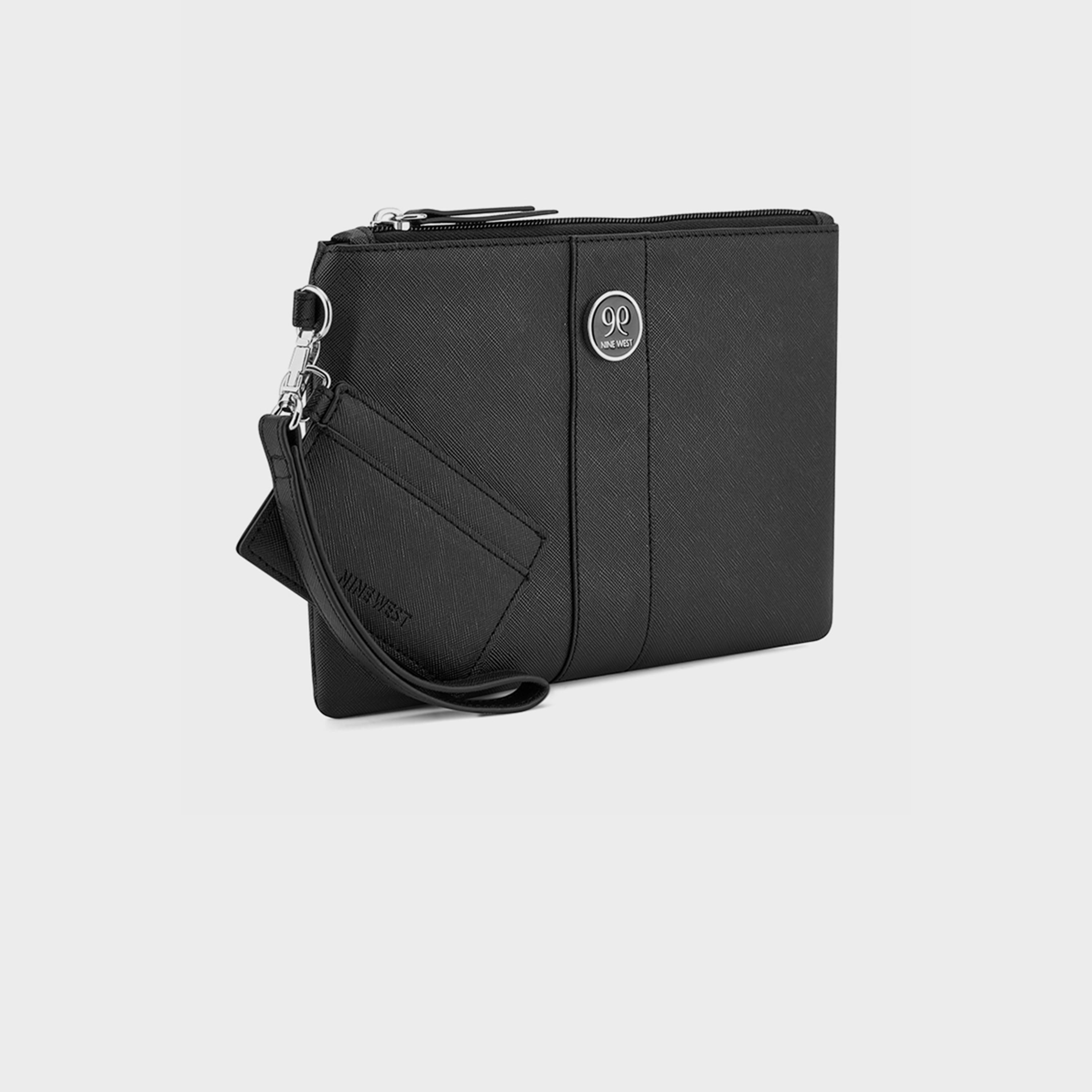 ناين ويست-  محفظة ناتالا بمقبض مزخرف بإغلاق سحاب وحزام قابل للفصل-women-bagsandwallets-wallets-image-4