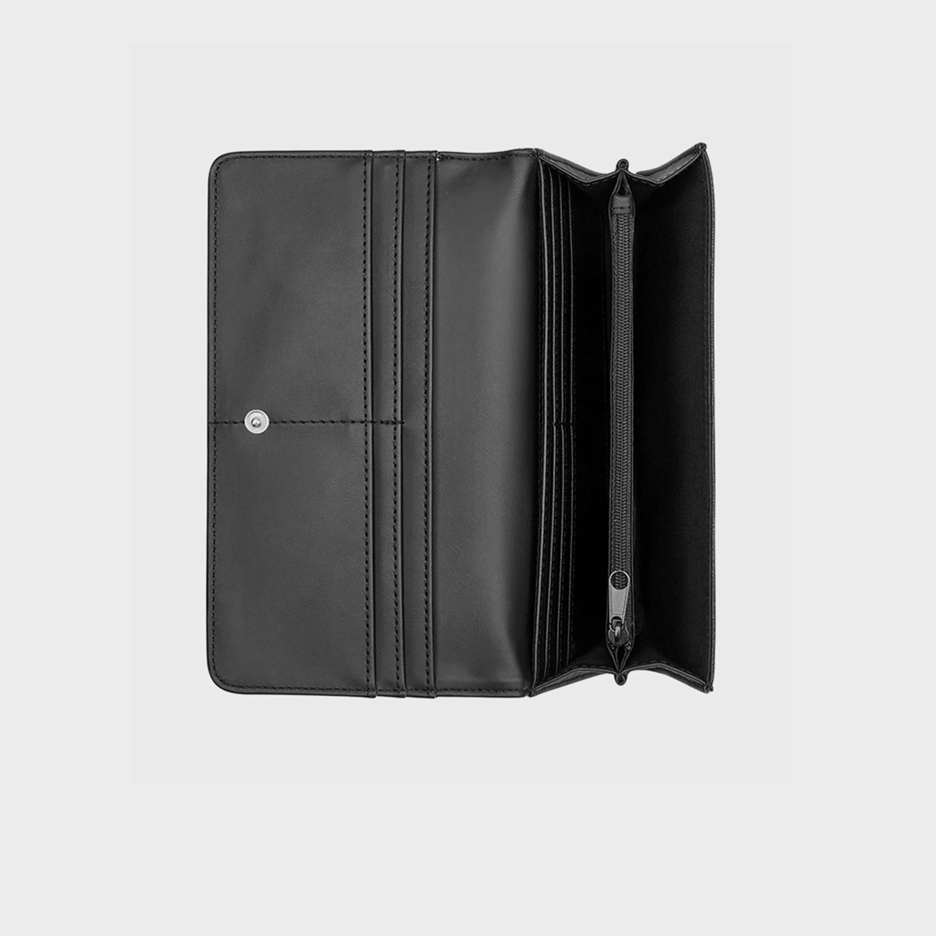 ناين ويست-  محفظة زوري منقوشة اغلاق بغطاء-women-bagsandwallets-wallets-image-4