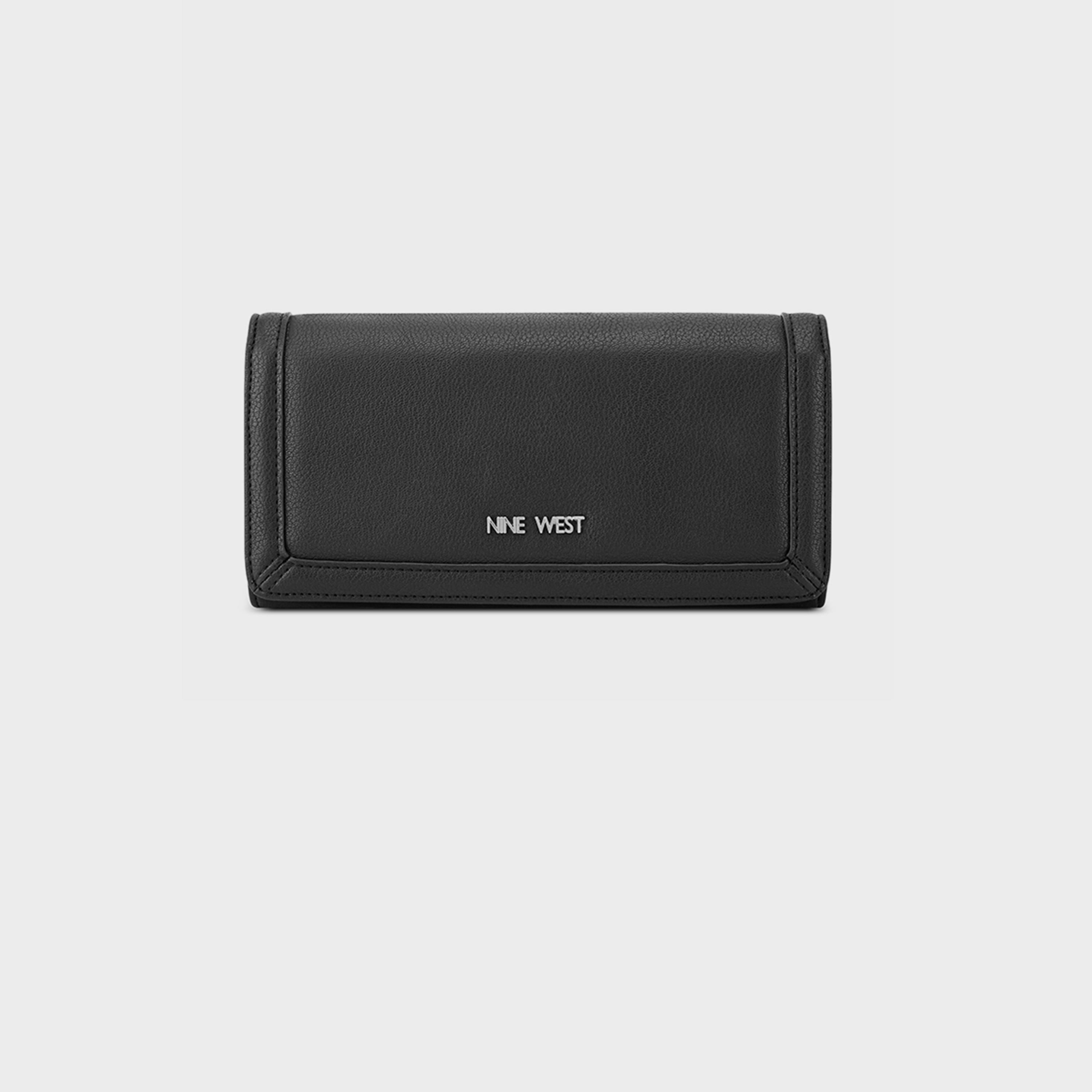 ناين ويست-  محفظة زوري منقوشة اغلاق بغطاء-women-bagsandwallets-wallets-image-2
