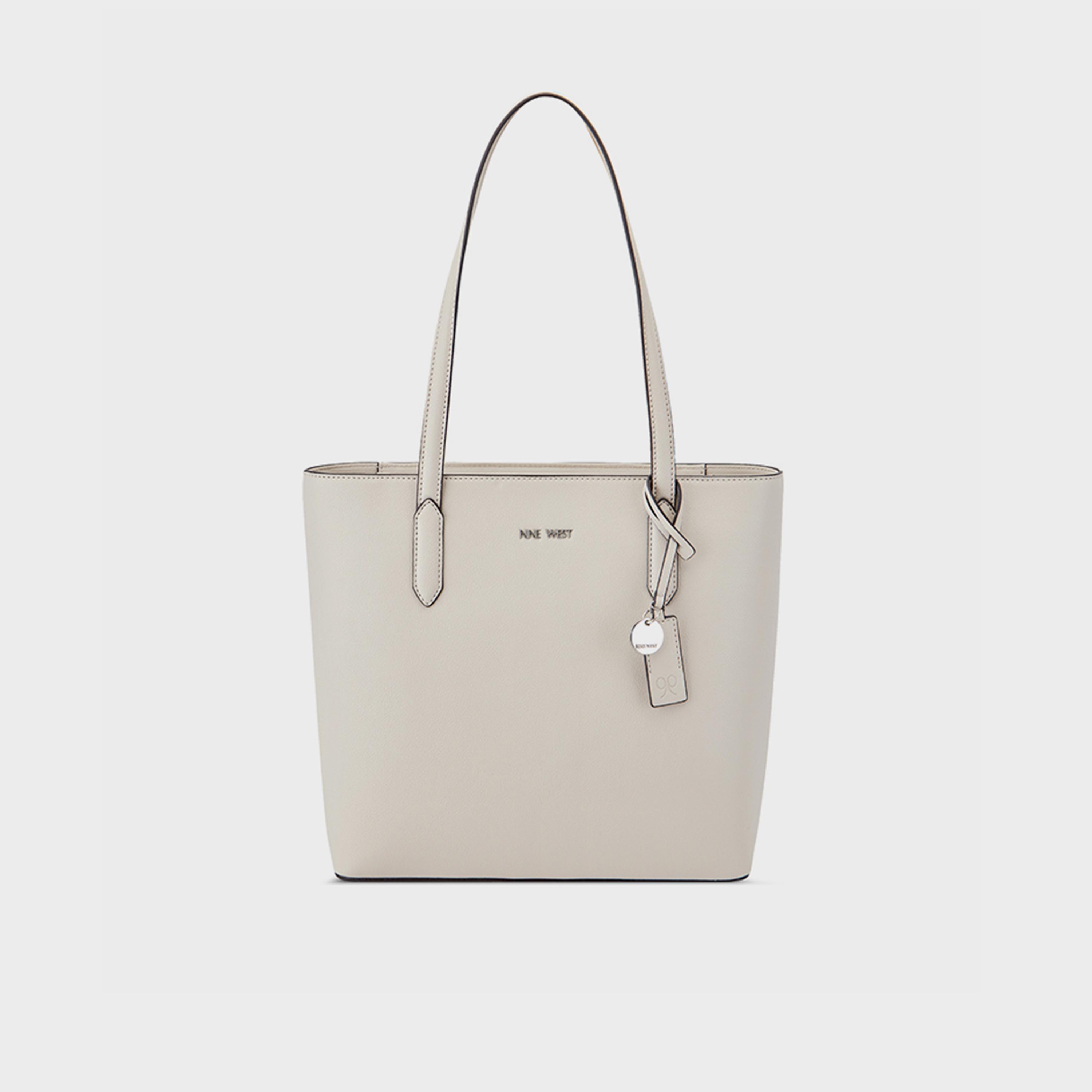 ناين ويست-  شنطة كتف مزدوجة المقبض فيولا ذات نسيج محكم اغلاق بسحاب-women-bagsandwallets-handbags-image-7