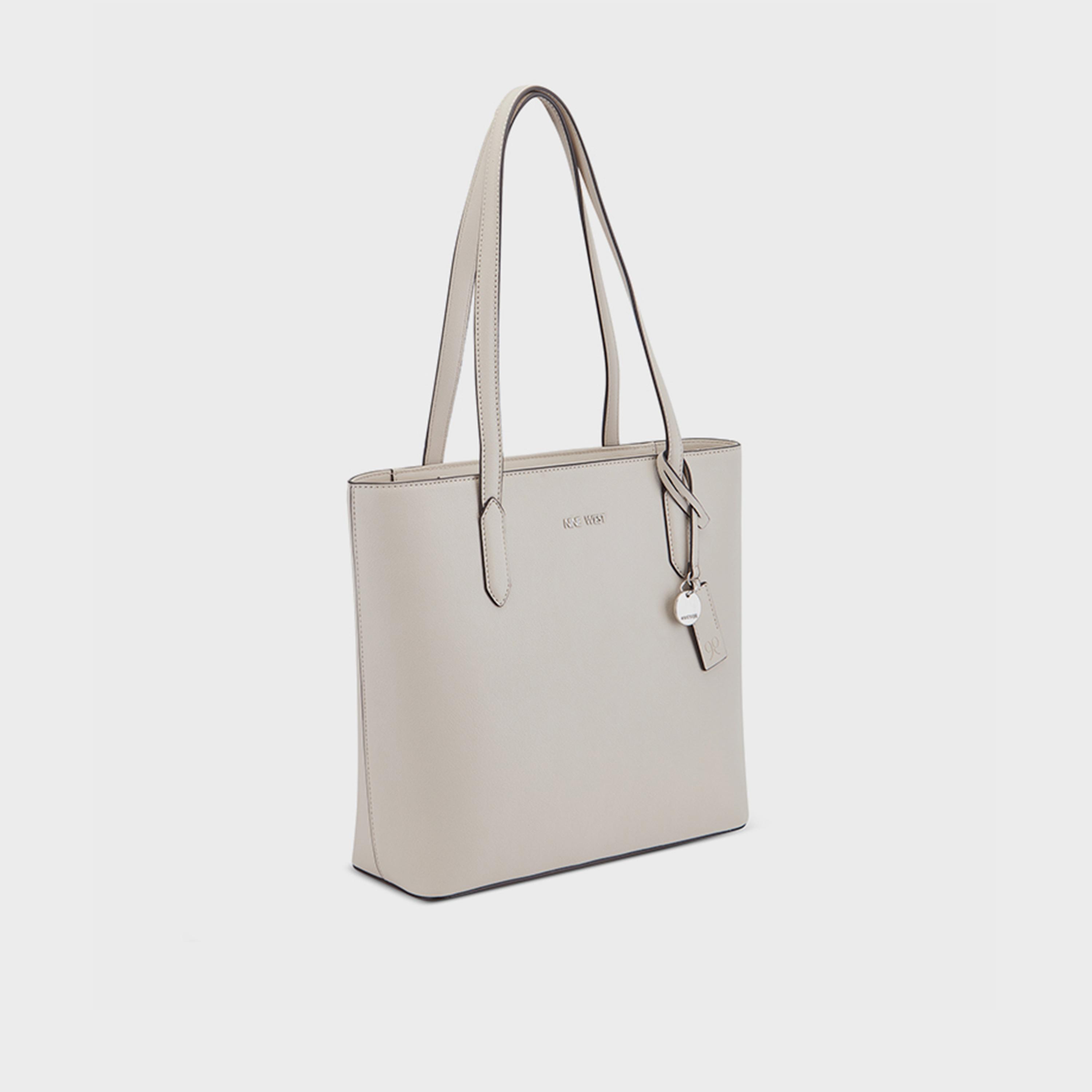 ناين ويست-  شنطة كتف مزدوجة المقبض فيولا ذات نسيج محكم اغلاق بسحاب-women-bagsandwallets-handbags-image-10