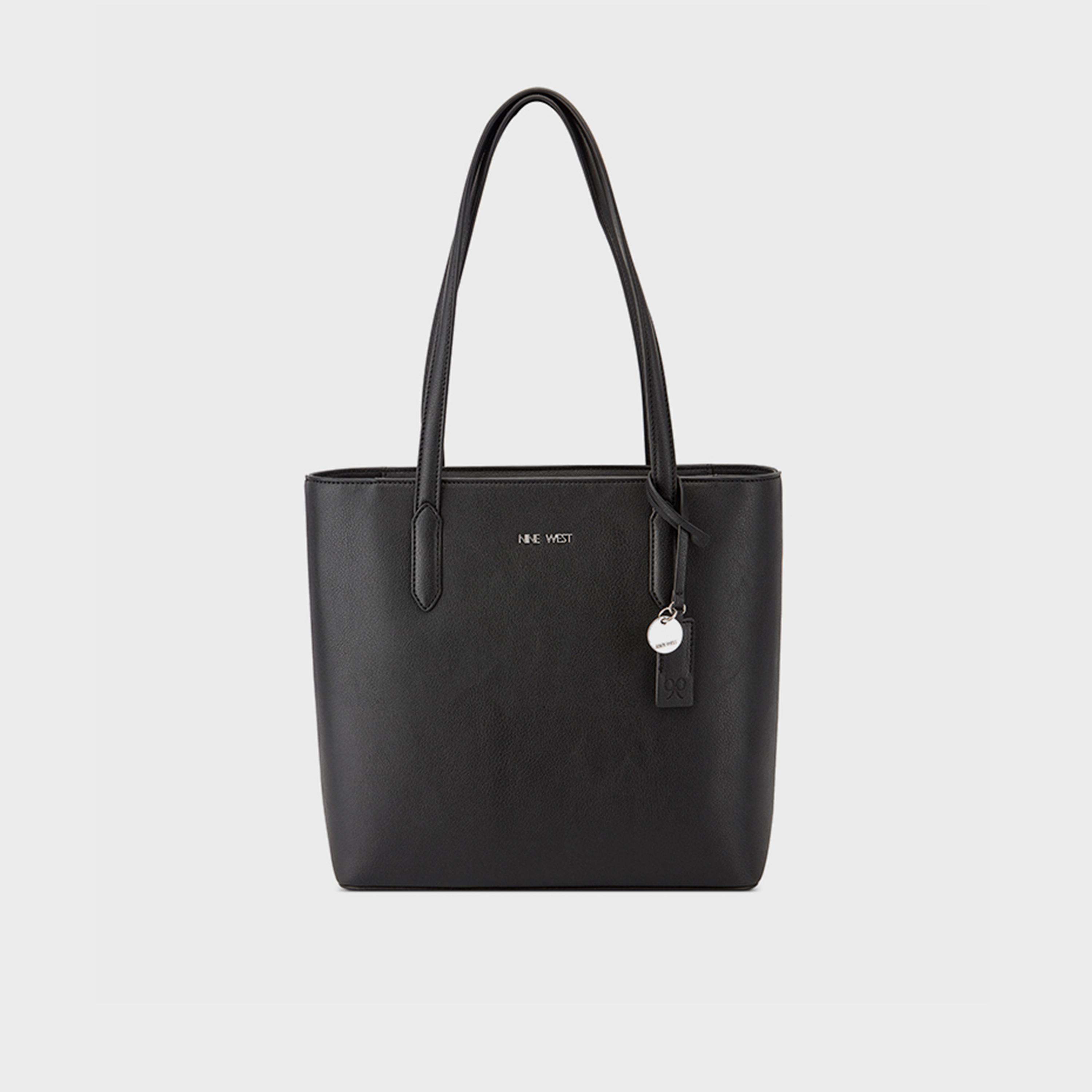 ناين ويست-  شنطة كتف مزدوجة المقبض فيولا ذات نسيج محكم اغلاق بسحاب-women-bagsandwallets-handbags-image-17