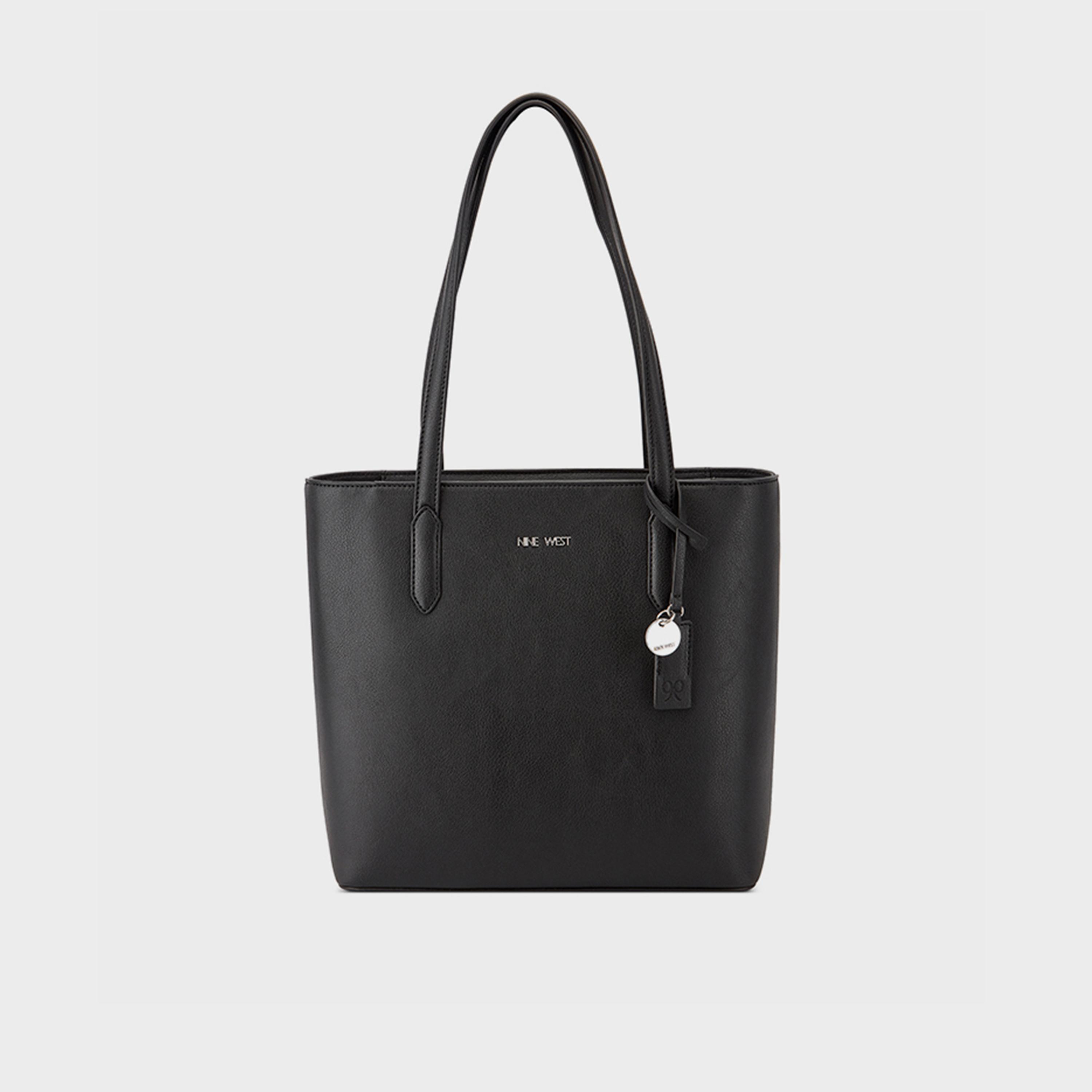 ناين ويست-  شنطة كتف مزدوجة المقبض فيولا ذات نسيج محكم اغلاق بسحاب-women-bagsandwallets-handbags-image-18