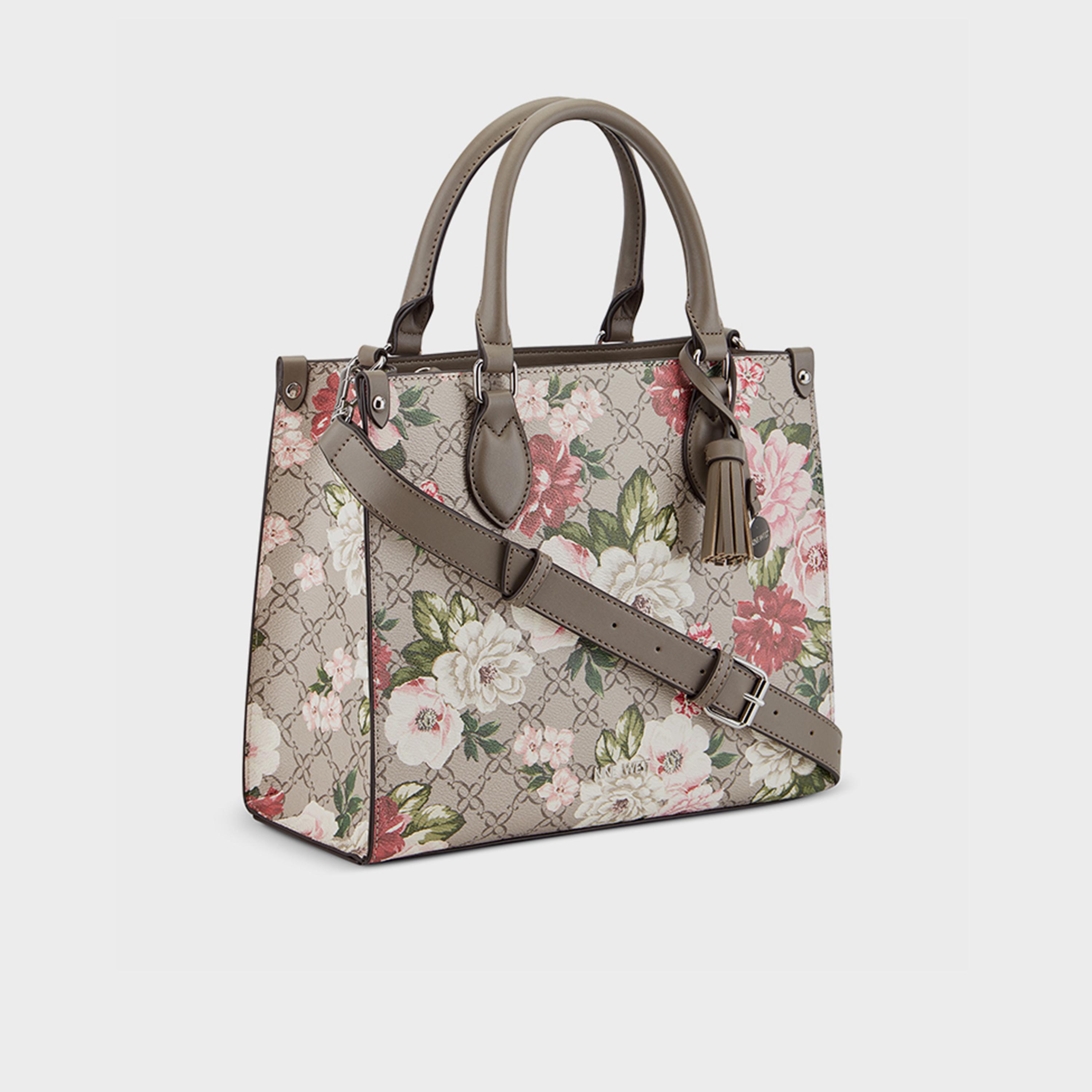 ناين ويست-  شنطة ساتشيل بمقبضين مطبوعة تشيلسي مع سحاب إغلاق وحزام قابل للفصل-women-bagsandwallets-handbags-image-4