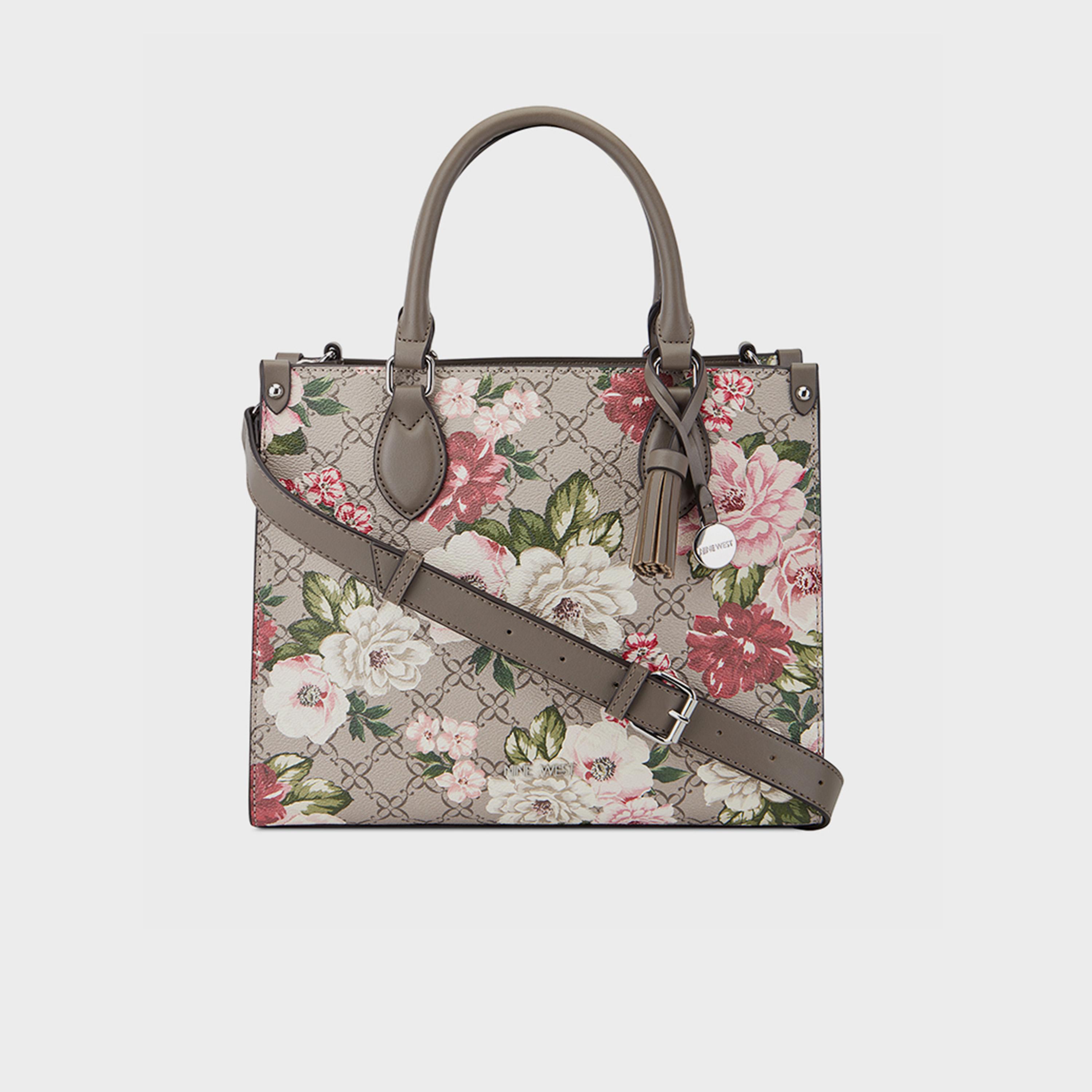 ناين ويست-  شنطة ساتشيل بمقبضين مطبوعة تشيلسي مع سحاب إغلاق وحزام قابل للفصل-women-bagsandwallets-handbags-image-6