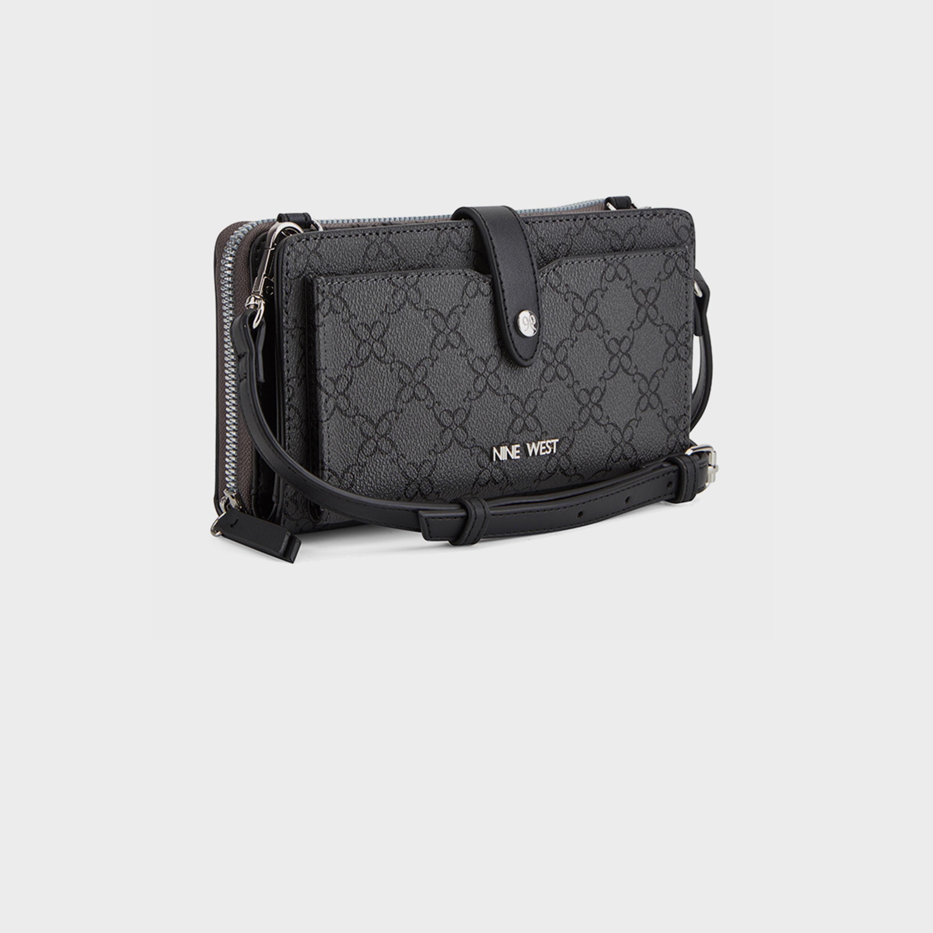 ناين ويست-  شنطة كروس وايلين مونوغرام اغلاق بسحاب وحزام قابل للفصل-women-bagsandwallets-handbags-image-4