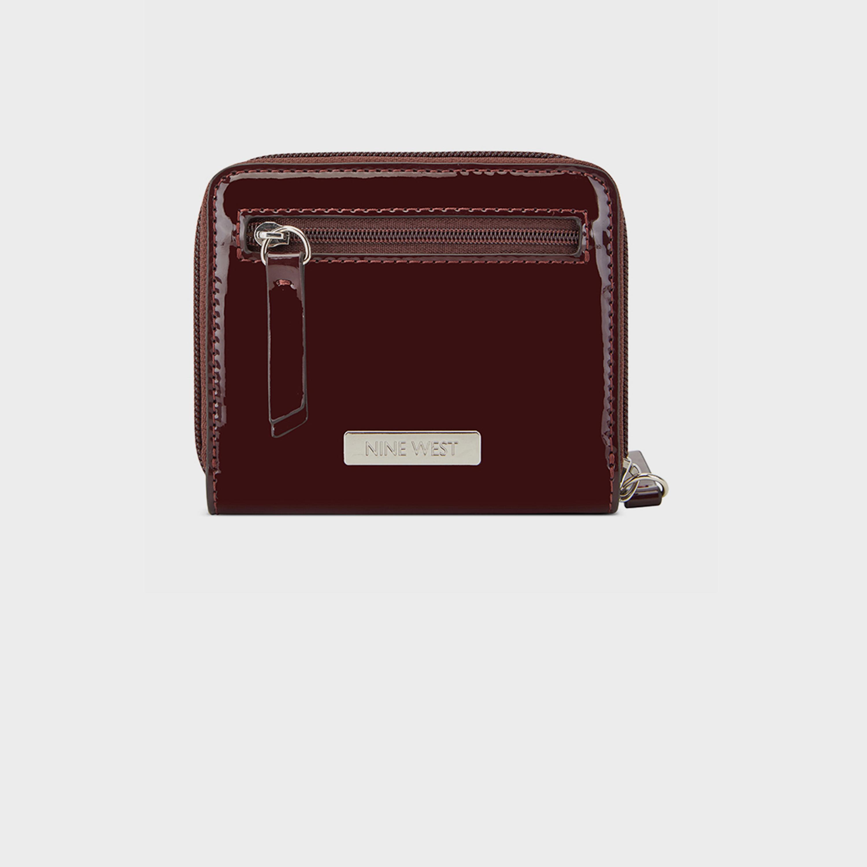ناين ويست-  محفظة ايلورا مزخرفة بإغلاق بسحاب-women-bagsandwallets-wallets-image-2