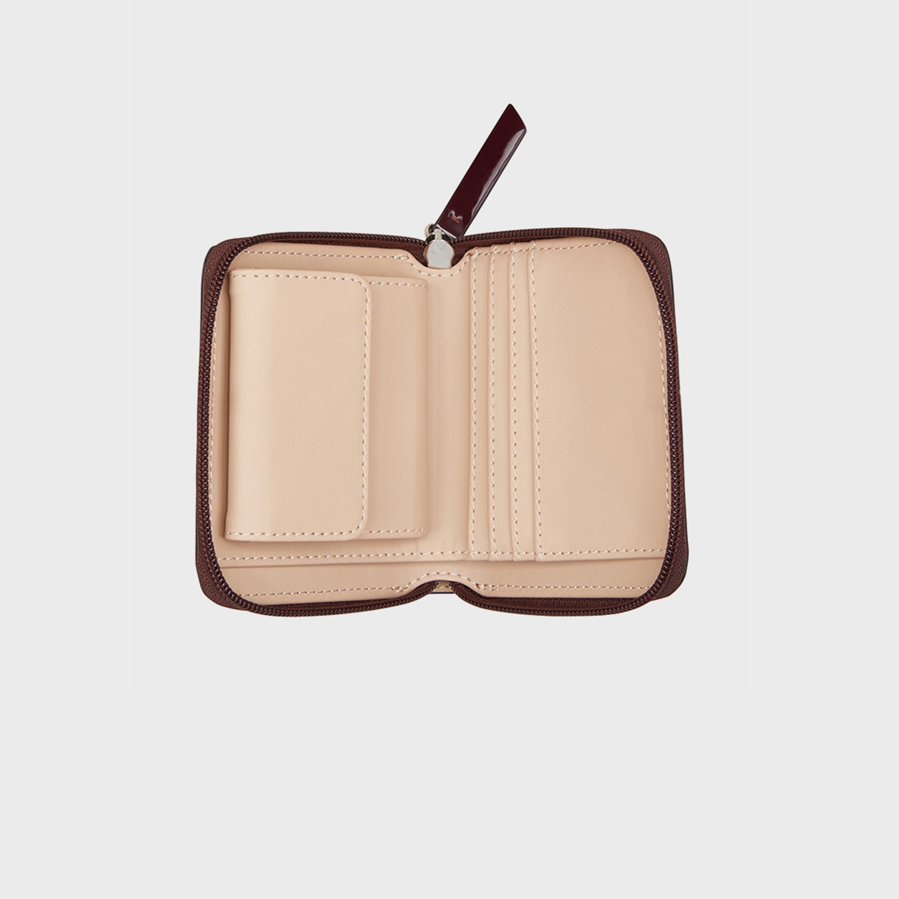 ناين ويست-  محفظة ايلورا مزخرفة بإغلاق بسحاب-women-bagsandwallets-wallets-image-3