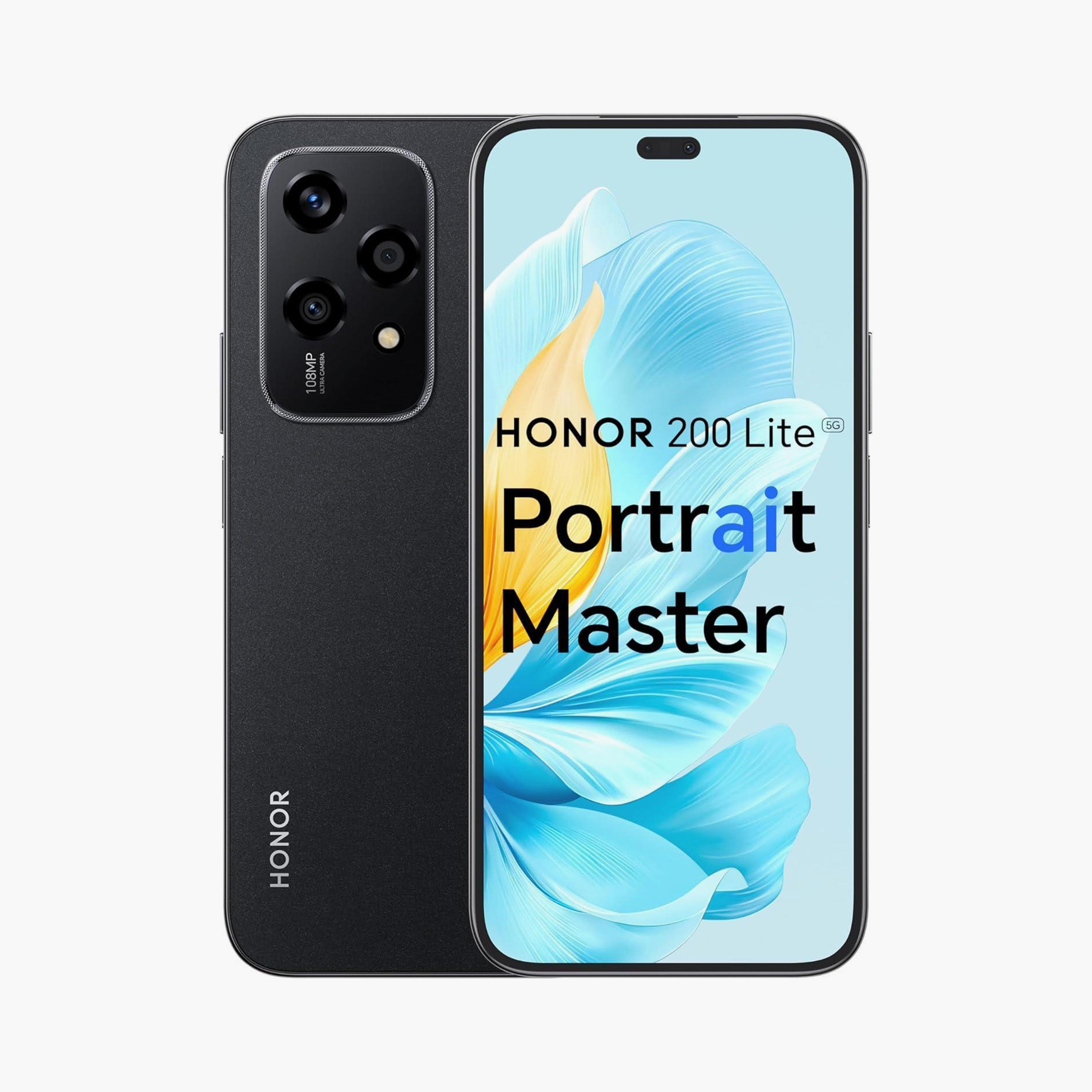 Honor 200 Lite 8GB 256GB Midnight Black 5G-electronics-phones-image-1