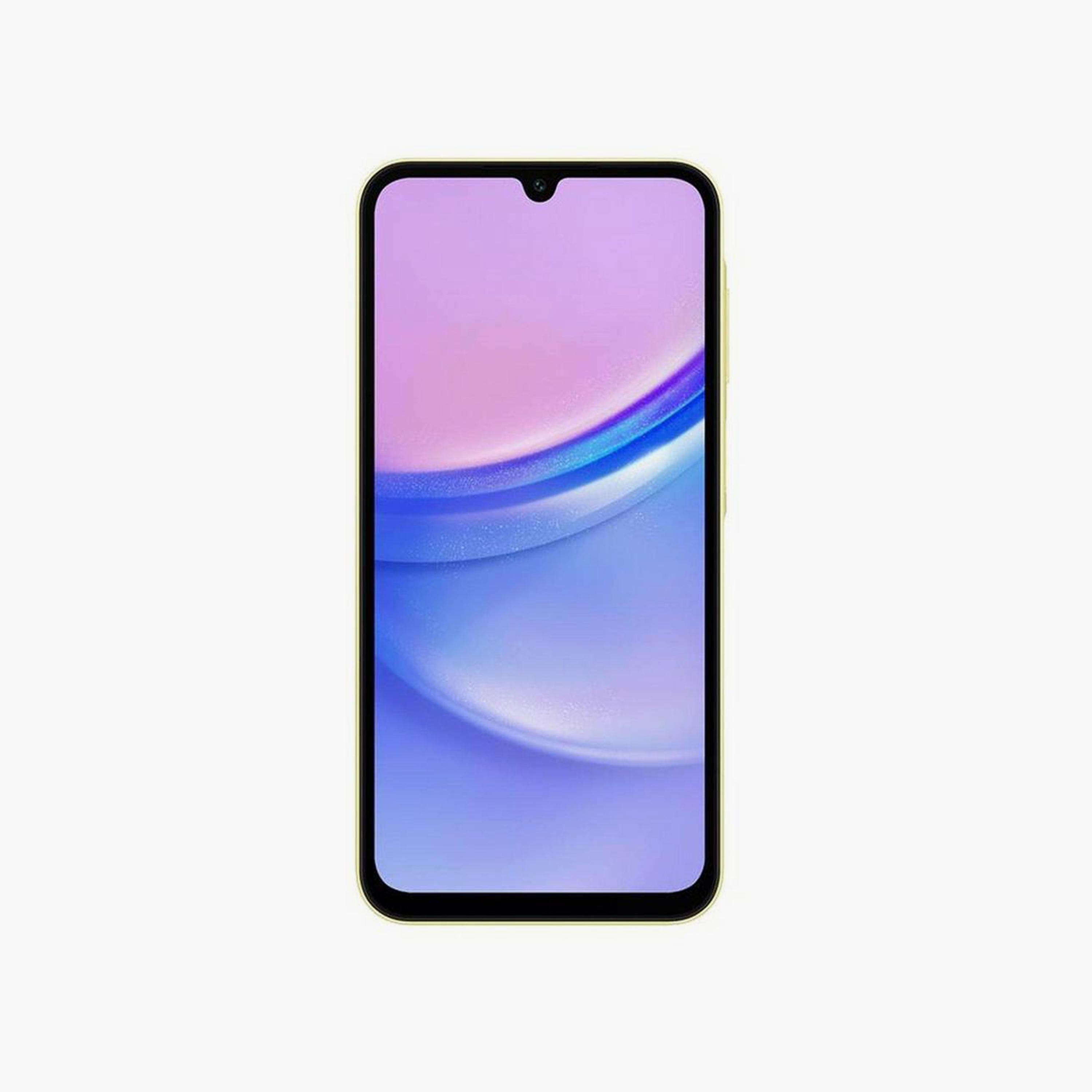 سامسونج جالكسي A15 4 جيجا 128 جيجا أصفر 4G |SM-A155FZYDMEA-electronics-phones-image-2