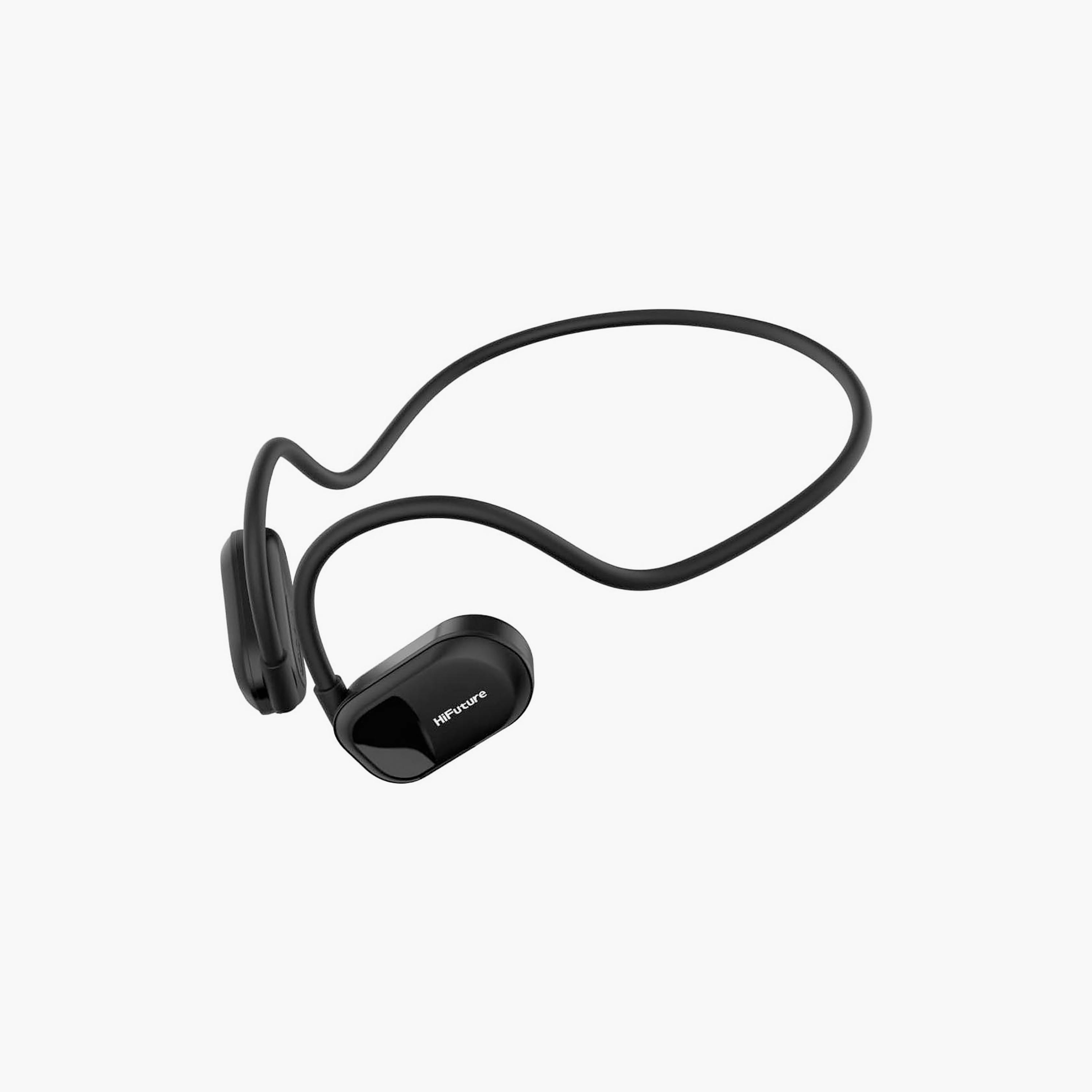 HiFuture FutureMate ENC Air Conduction Neckband Headphones, Black, Wireless-electronics-headphonesandearphones-image-1