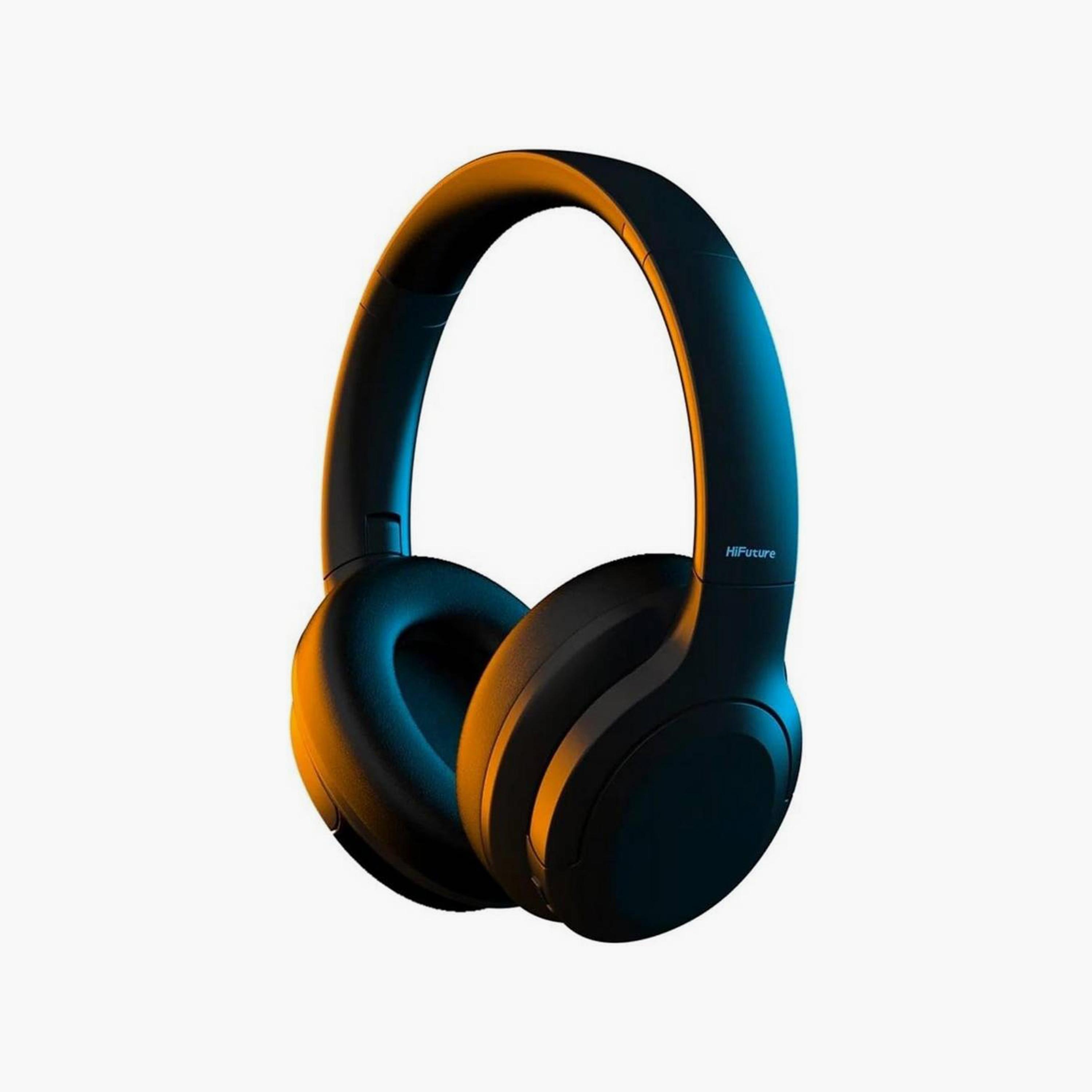 HiFuture FutureTour Over Ear ANC Headphones, Black, Wireless-electronics-headphonesandearphones-image-1