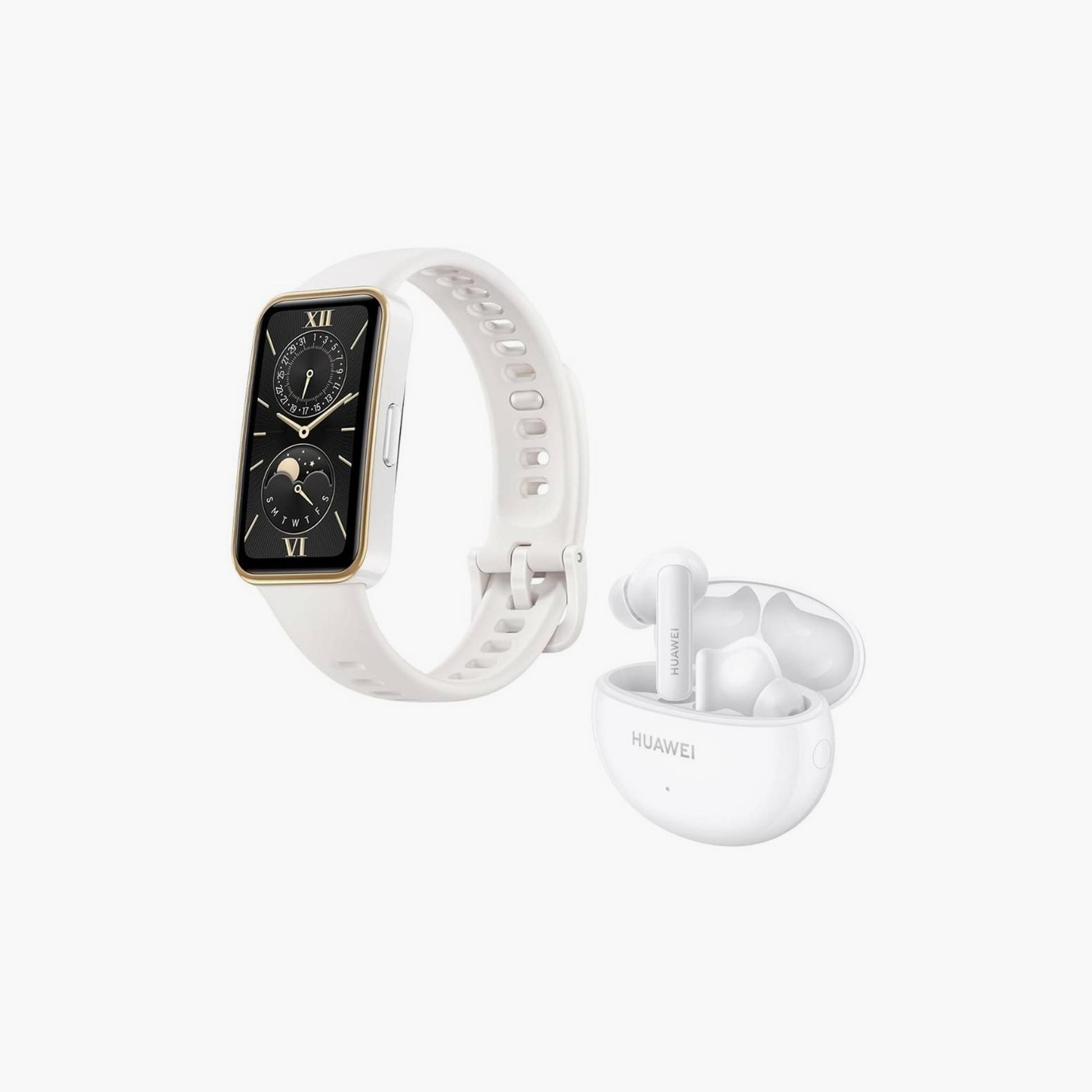 ساعة هواوي الذكية باند 9 باللون الأبيض | HUW-BD-BAND9WHT-FB5I-CWHT-electronics-smartwatches-image-1