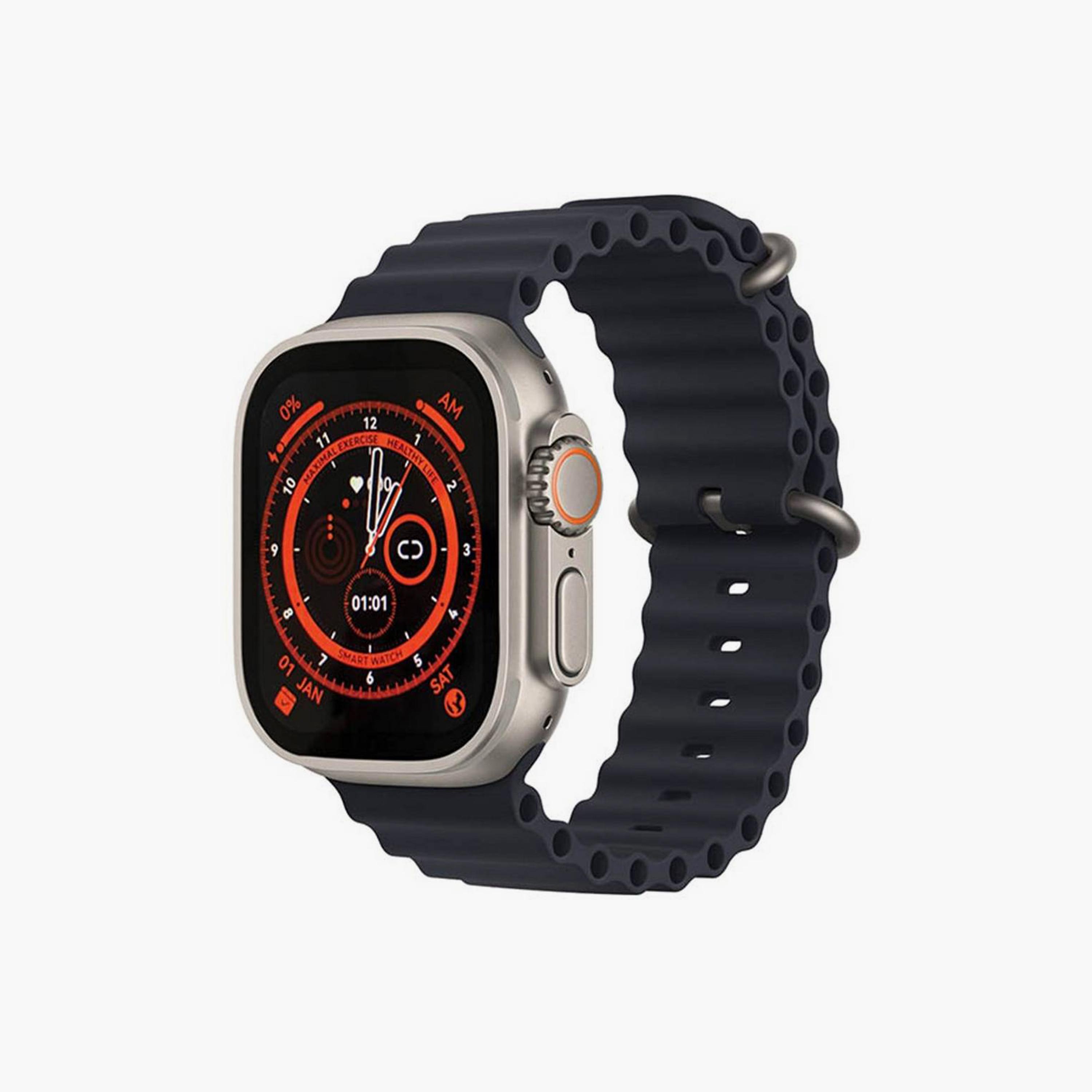 Max & Max DT8 ULTRA+ Smart Watch Black | DT8 ULTRA+-electronics-smartwatches-image-1