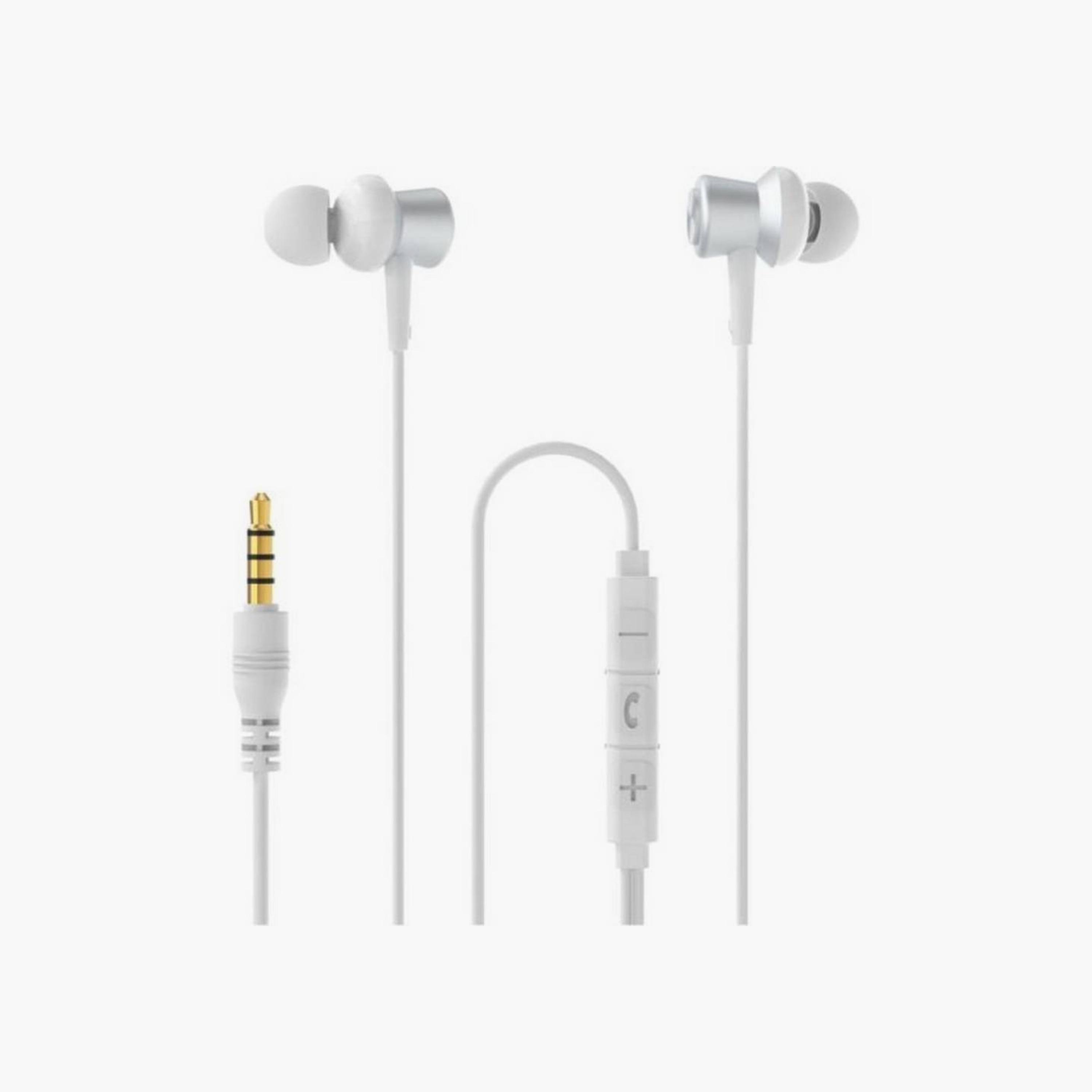 سماعات أذن سلكية معدنية من سيلايريس راش II باللون الأبيض | M-MSE02965-electronics-headphonesandearphones-image-1