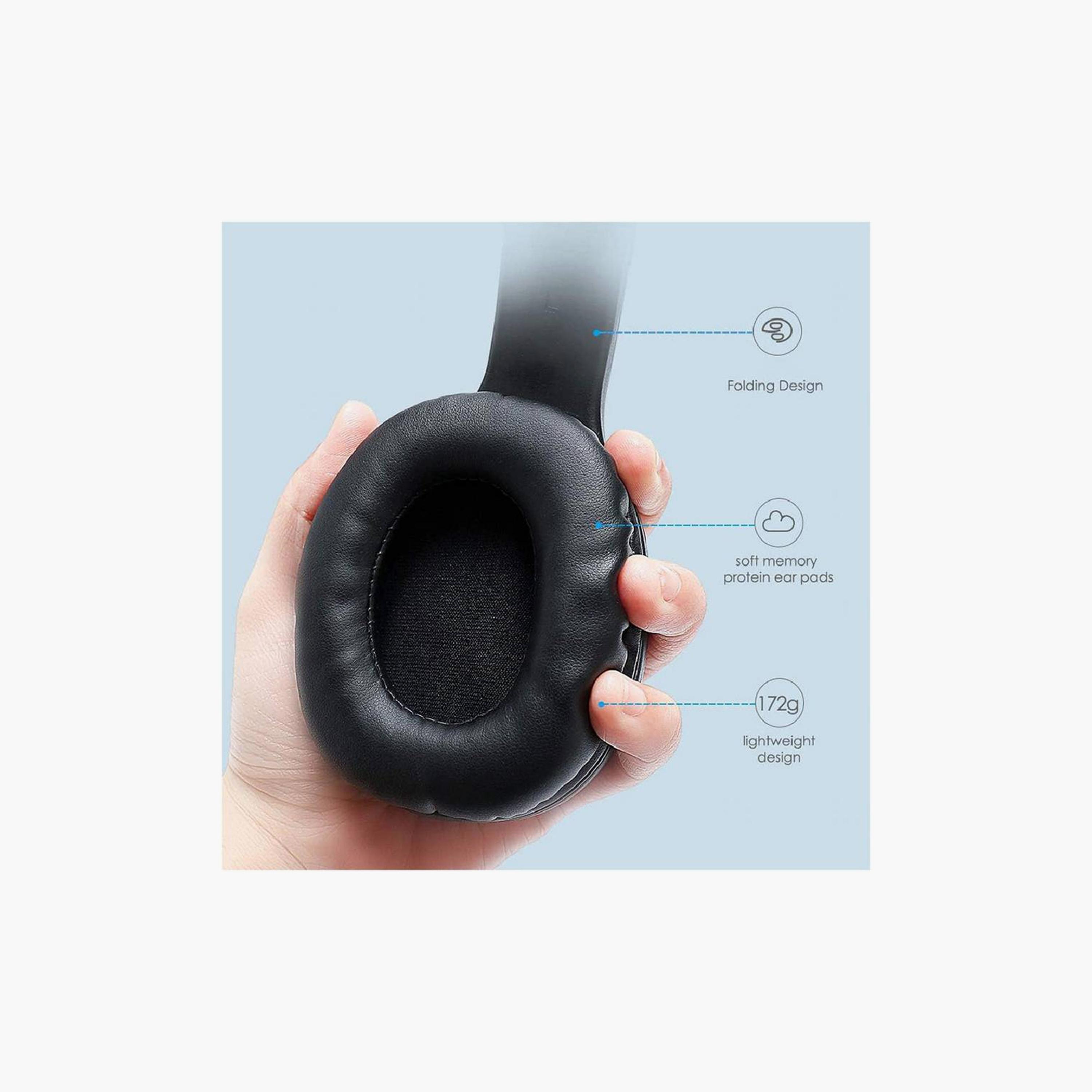 Trands Bluetooth Foldable Headphone | VJ071-electronics-headphonesandearphones-image-5
