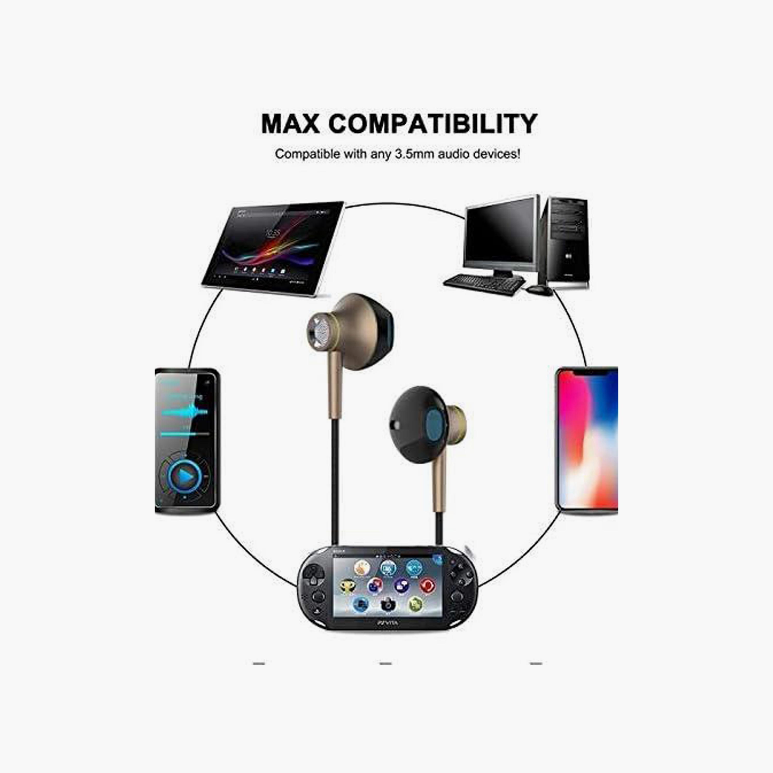 سماعة أذن تراندز مع ميكروفون وتحكم في مستوى الصوت | HS3153-electronics-headphonesandearphones-image-3