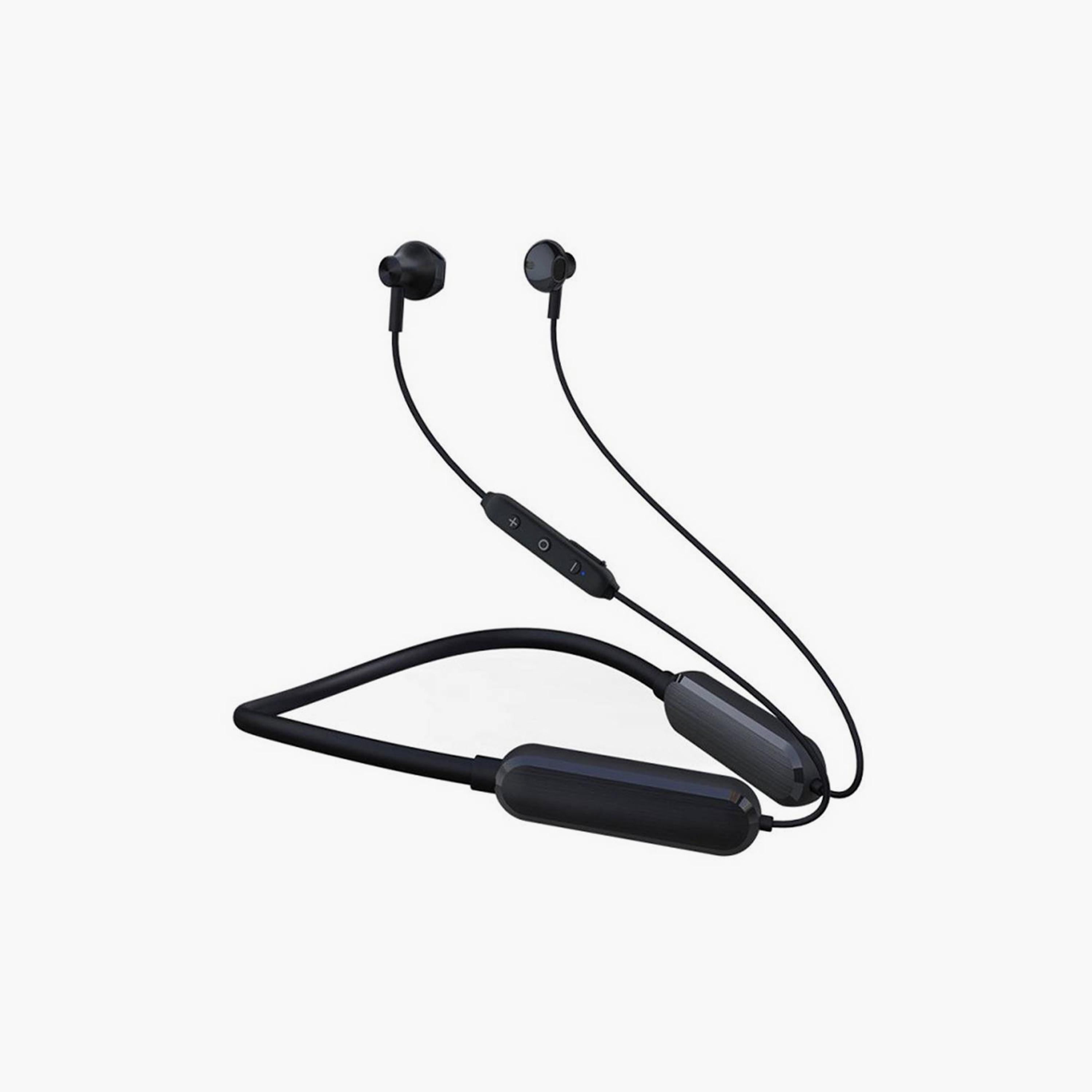 Trands Wireless In Ear Neckband Black |TR-BT874-electronics-headphonesandearphones-image-1