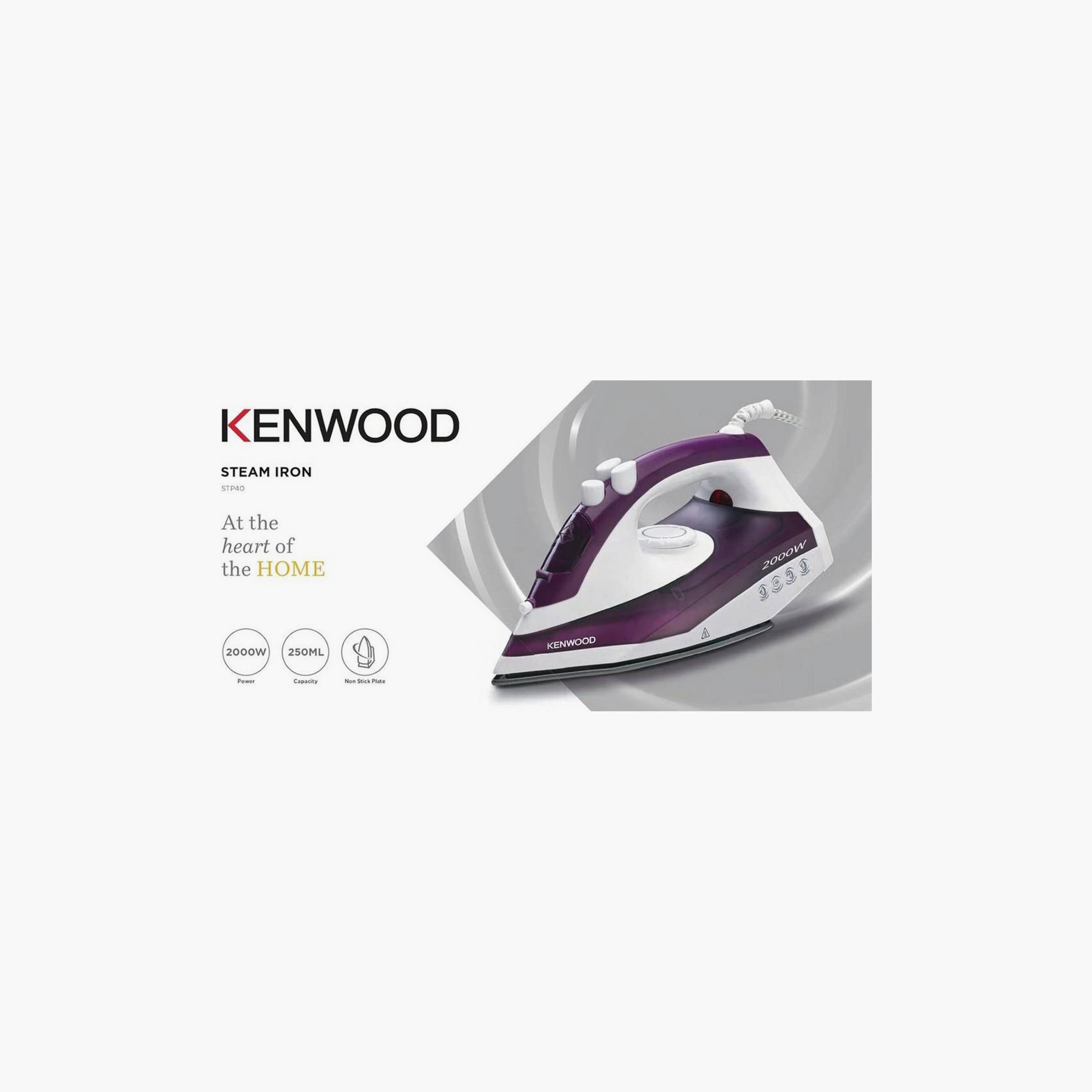 مكواة بخار كينوود تيفلون أرجوانية STP40.000WP | STP40.000WP-household-appliances-homeappliances-ironandsteamers-image-2