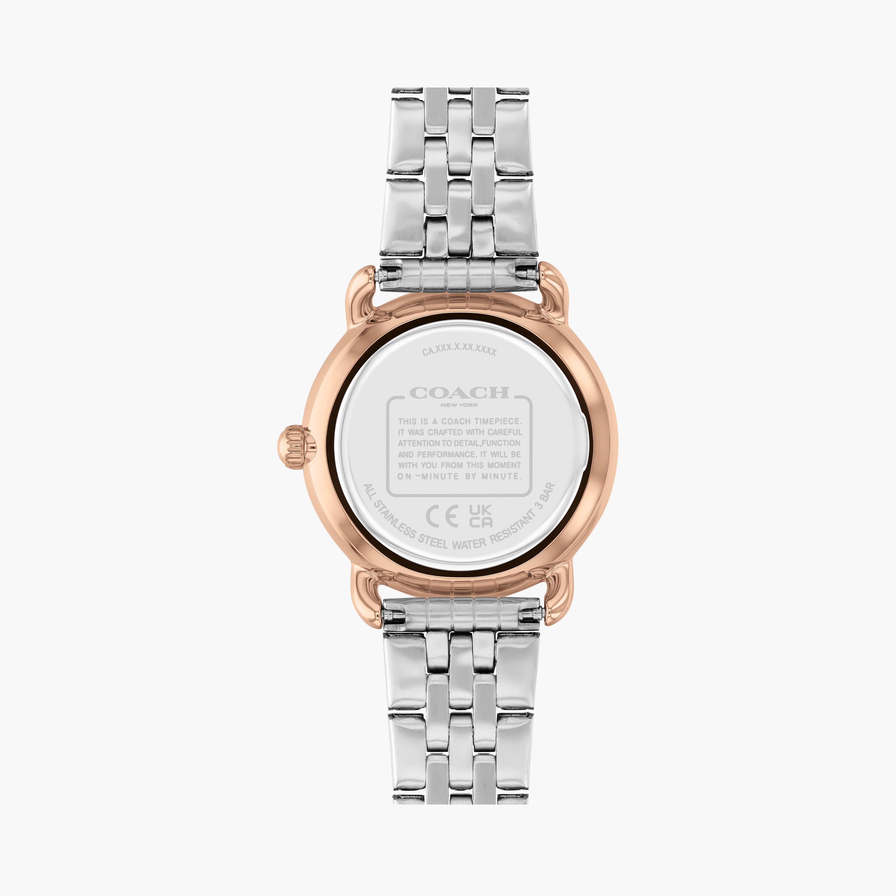 كوتش-  ساعة للنساء 28 مم بسوار ستانلس ستيل لون الفضي والذهبي | 14504304-women-watchesandjewellery-watches-image-3