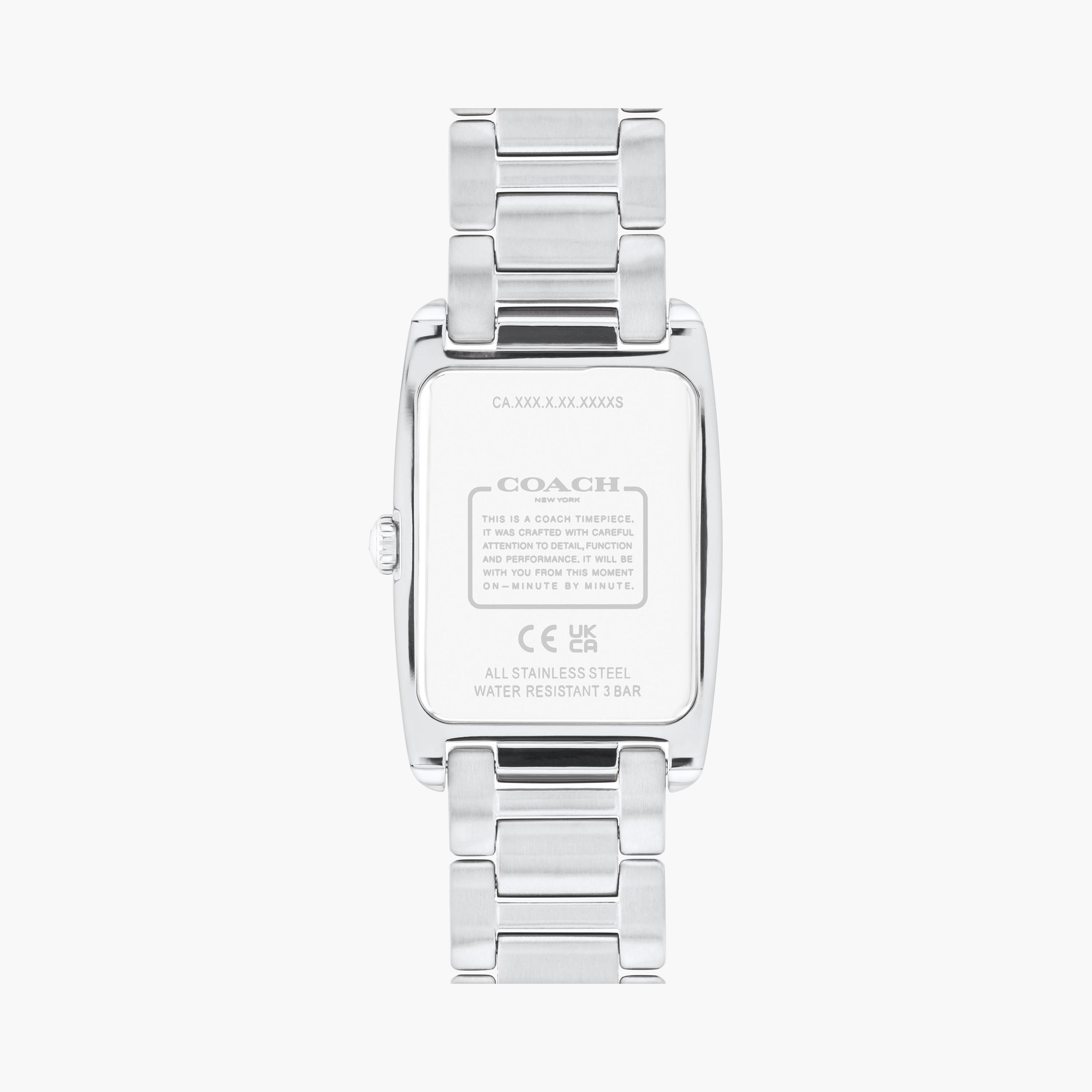 Coach Women's 24MM Silver & Gold Analog Stainless Steel Strap Watch | 14504318-women-watchesandjewellery-watches-image-3