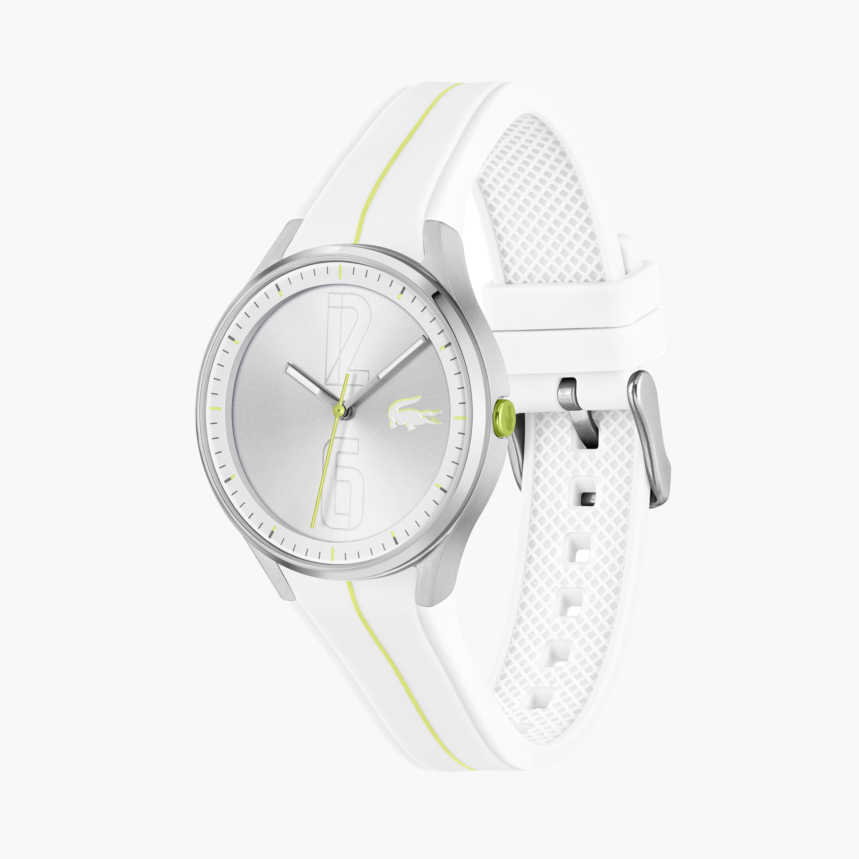 Lacoste Women's 36MM White Analog Silicone Strap Watch | 2001349-women-watchesandjewellery-watches-image-2