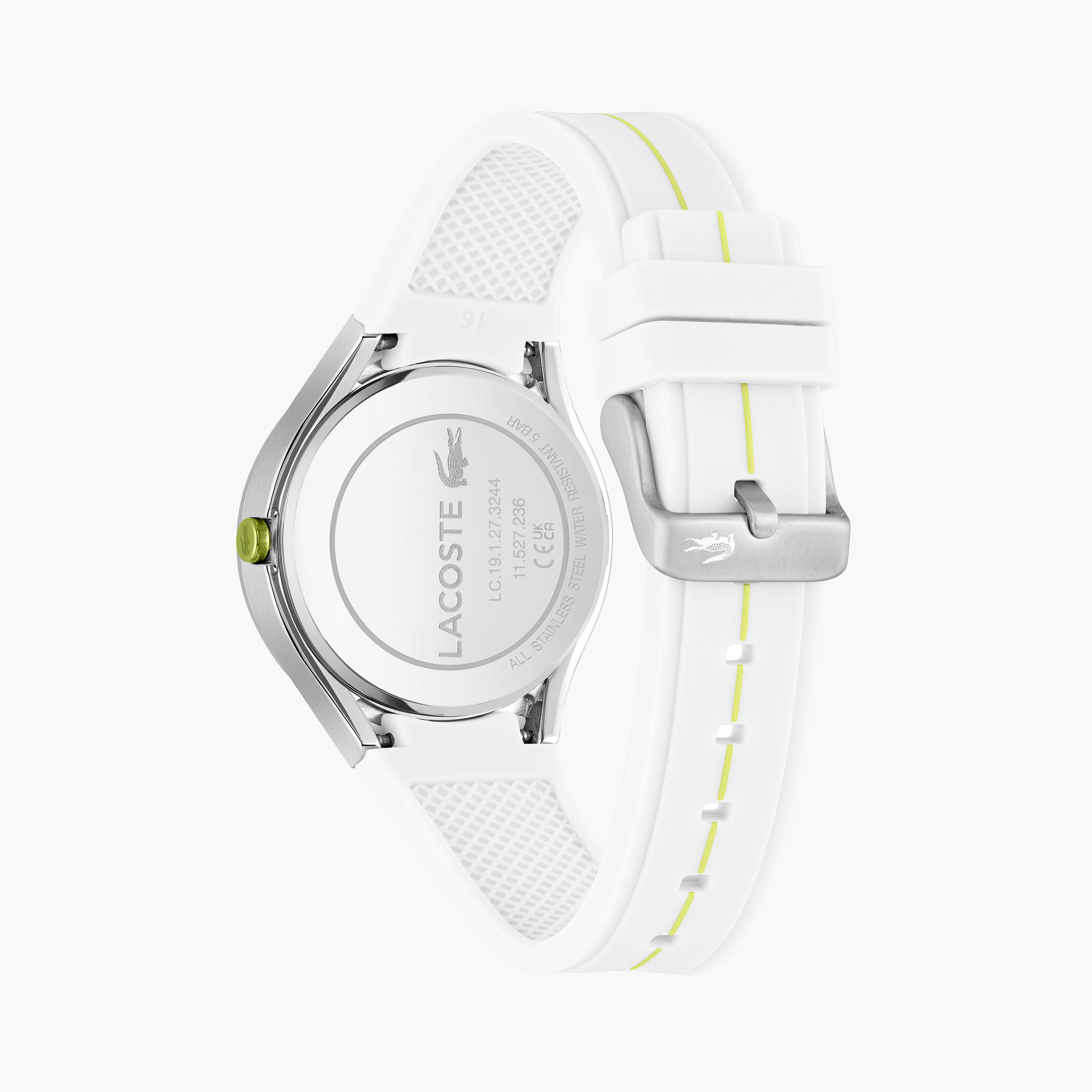 Lacoste Women's 36MM White Analog Silicone Strap Watch | 2001349-women-watchesandjewellery-watches-image-3