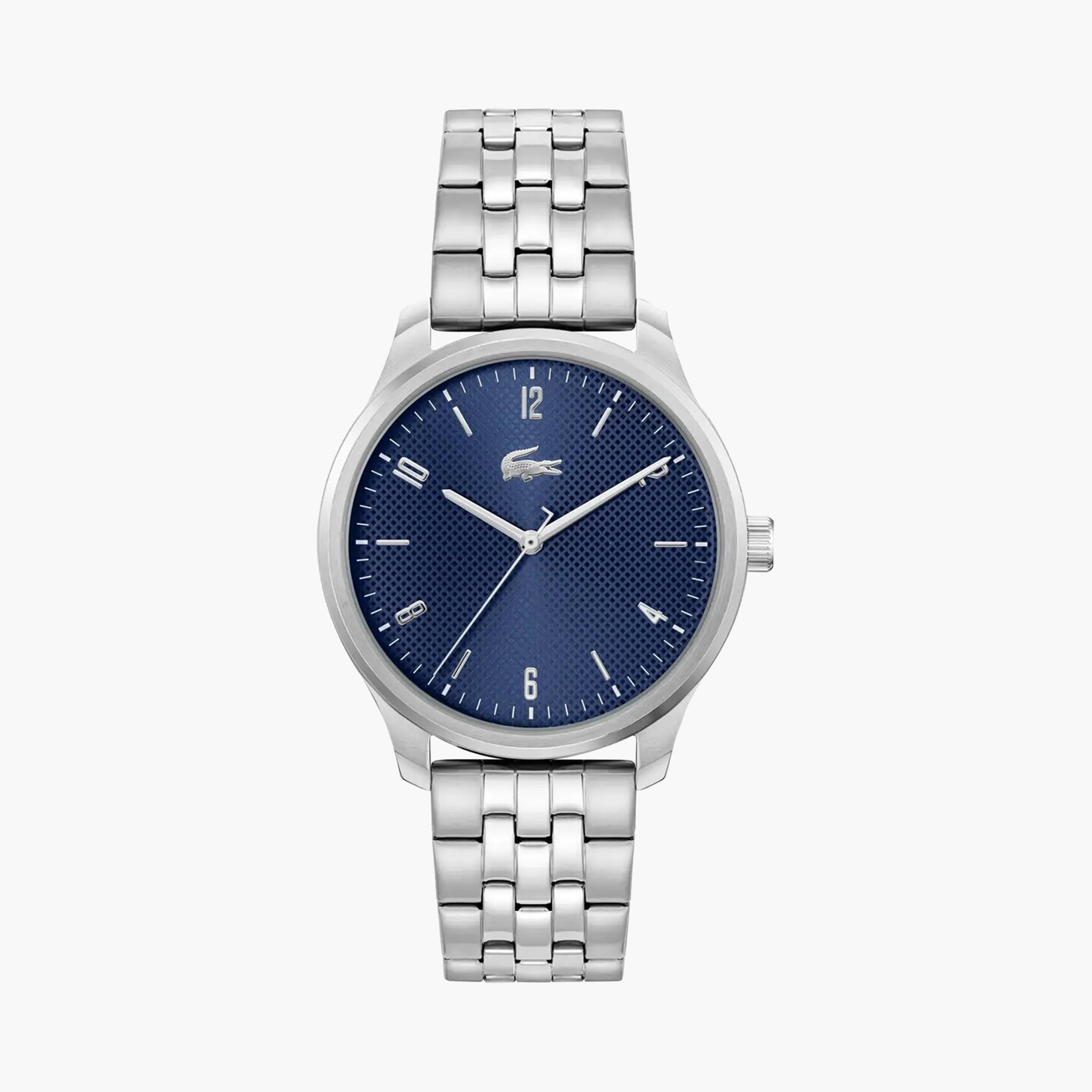 لاكوست-  ساعة للرجال 42 مم فضية تناظرية بسوار ستانلس ستيل | 2011325-men-watchesandjewellery-watches-image-1