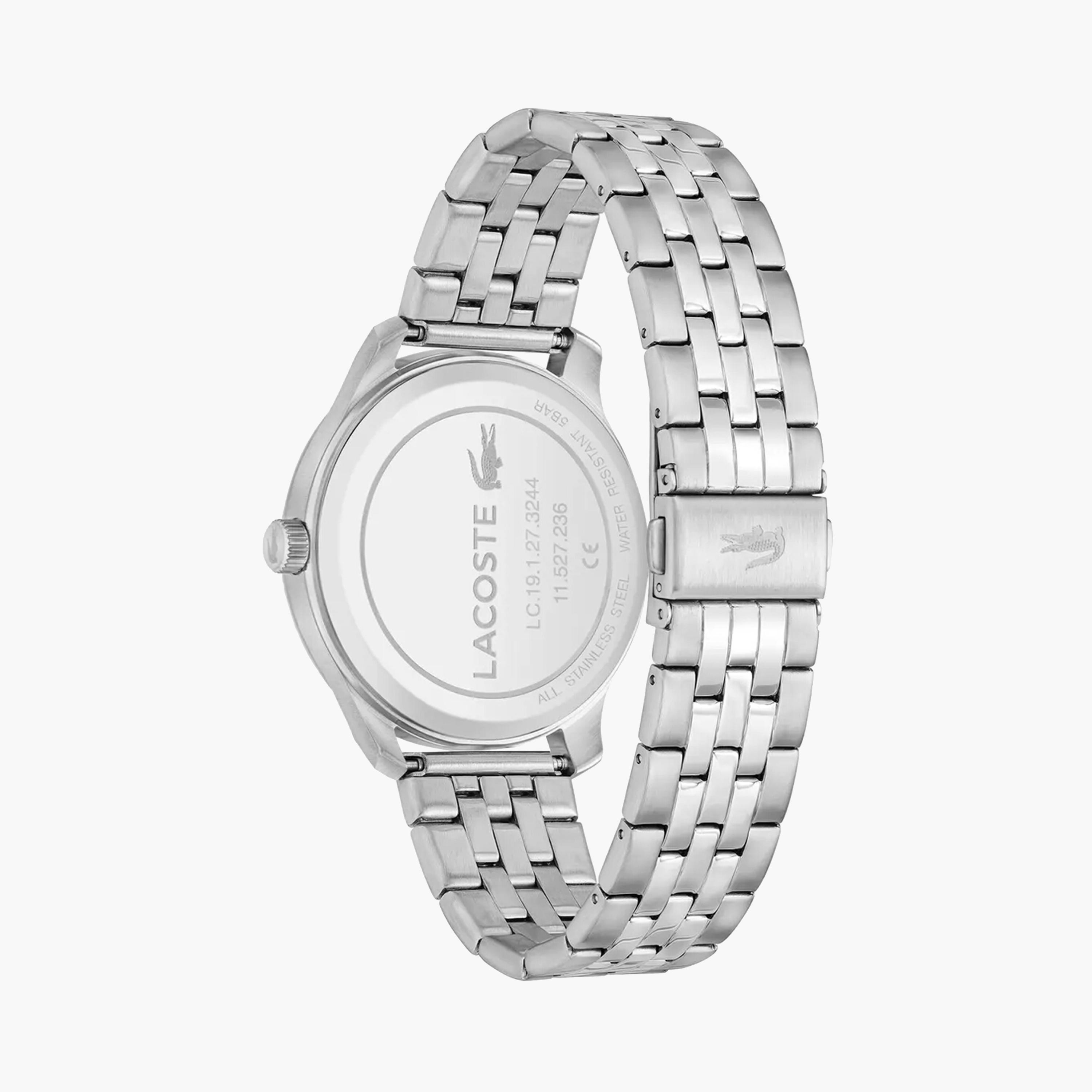 لاكوست-  ساعة للرجال 42 مم فضية تناظرية بسوار ستانلس ستيل | 2011325-men-watchesandjewellery-watches-image-3
