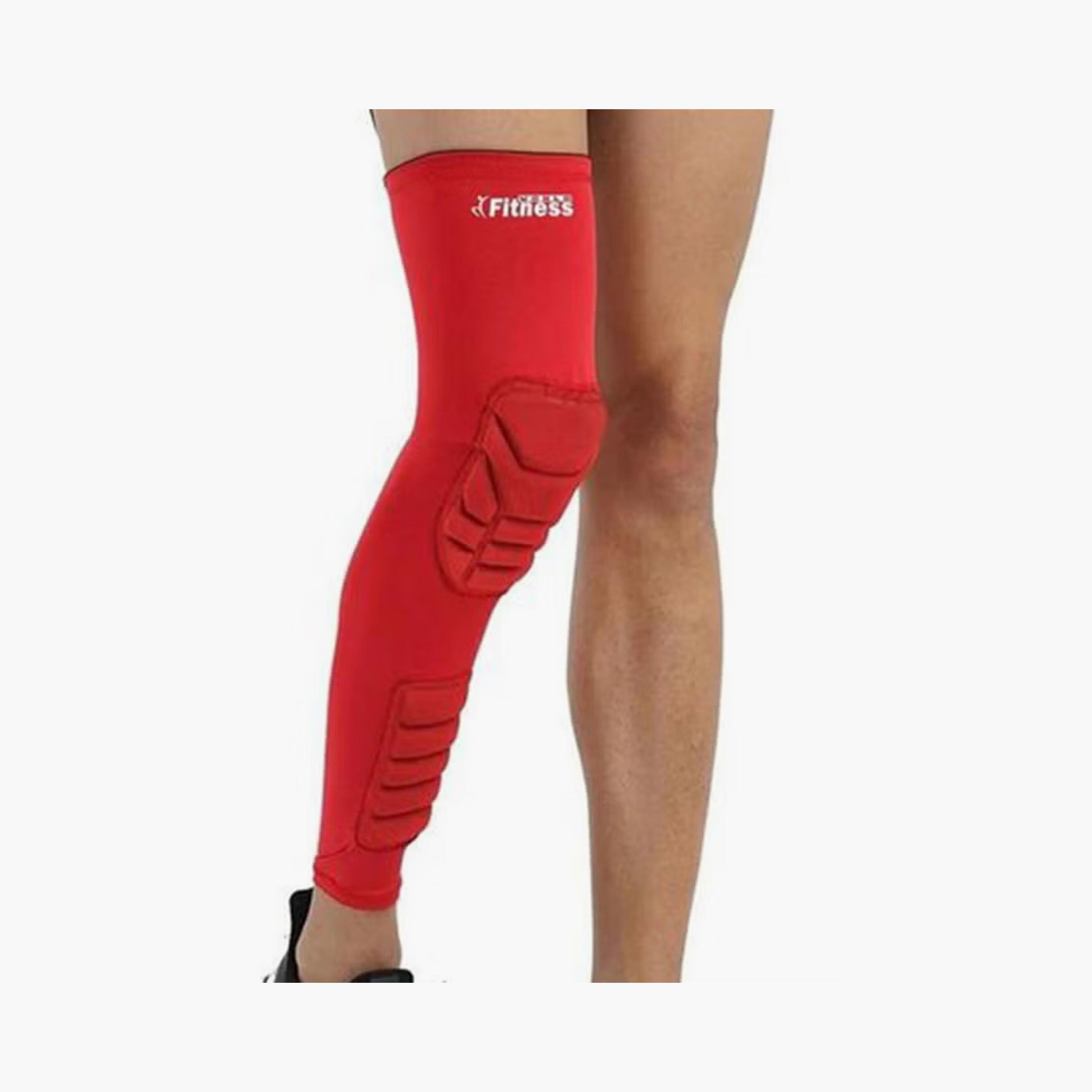 2-Piece Knee Protector Pad Long Leg Sleeve Brace Medium | N51203979A-sports-gear-gym-image-2