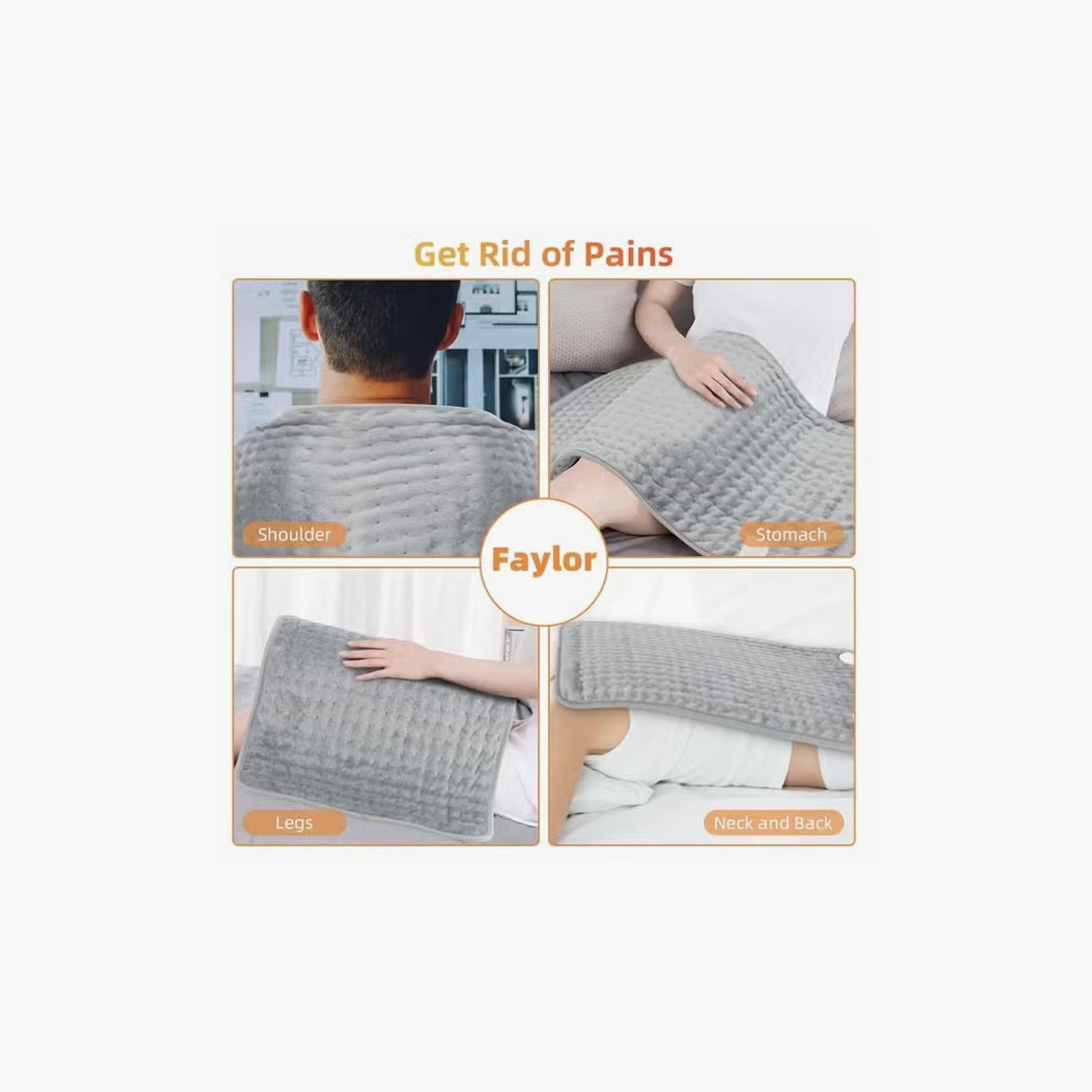 Electric Heating Pad for Back, Neck, and Shoulder Pain Relief | ZA5D59AD4A1E62279E638Z-1-sports-gear-gym-image-2