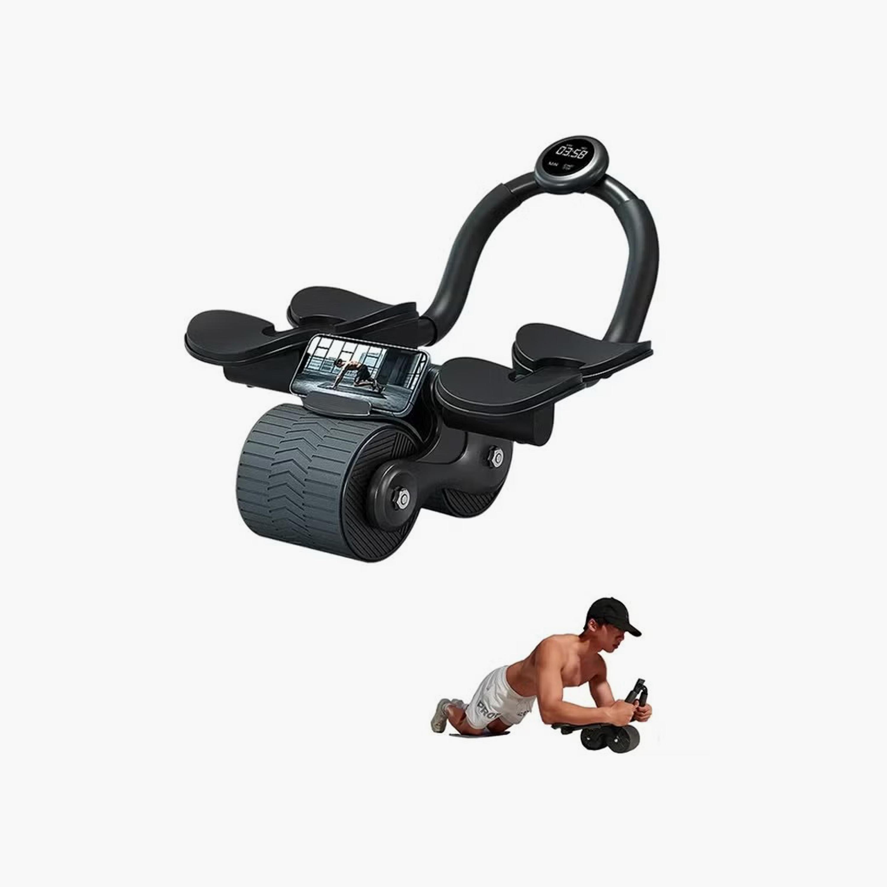 Abdominal Roller Elbow Support Timing Screen Phone Holder | ZF06A5D7DC58EBB04C14FZ-1-sports-gear-gym-image-1