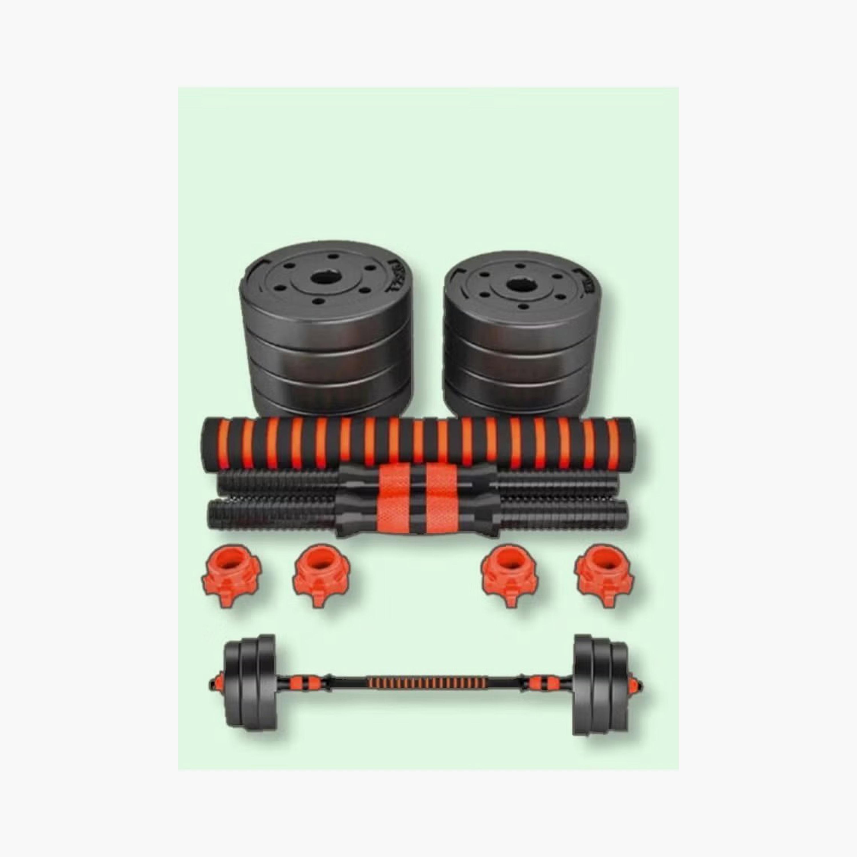 20 KG Adjustable Dumbbell Set with Non-Slip Bars | Z8769D22E951348AA6367Z-1-sports-gear-gym-image-4