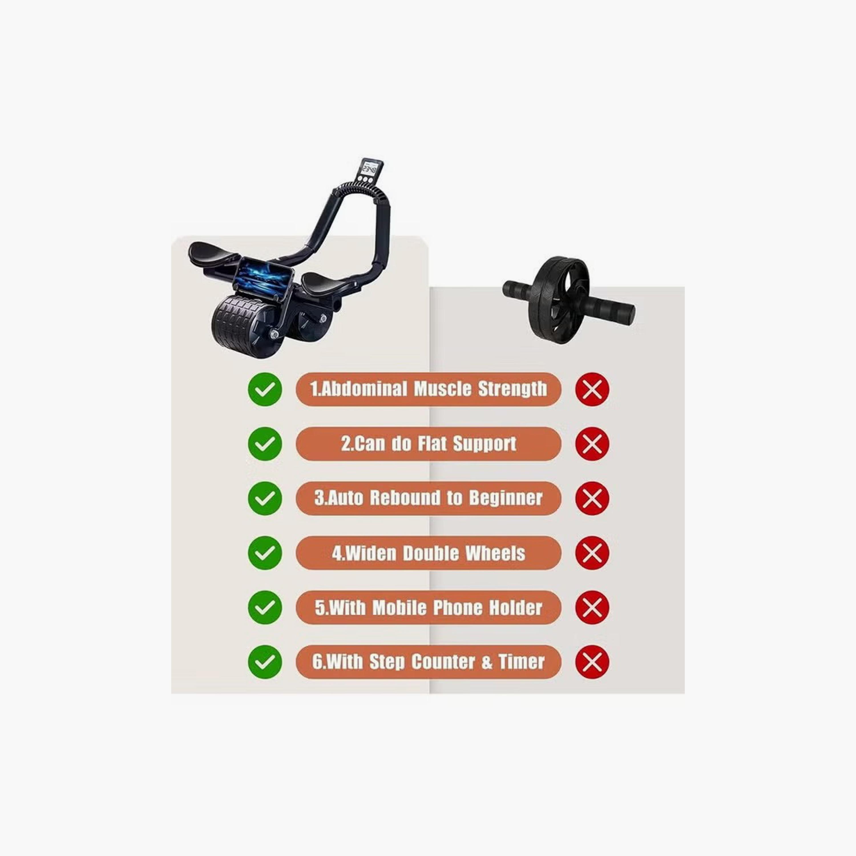 Abdominal Roller Elbow Support Timing Screen Phone Holder | Z3967EC7355AF642F60BFZ-1-sports-gear-gym-image-4
