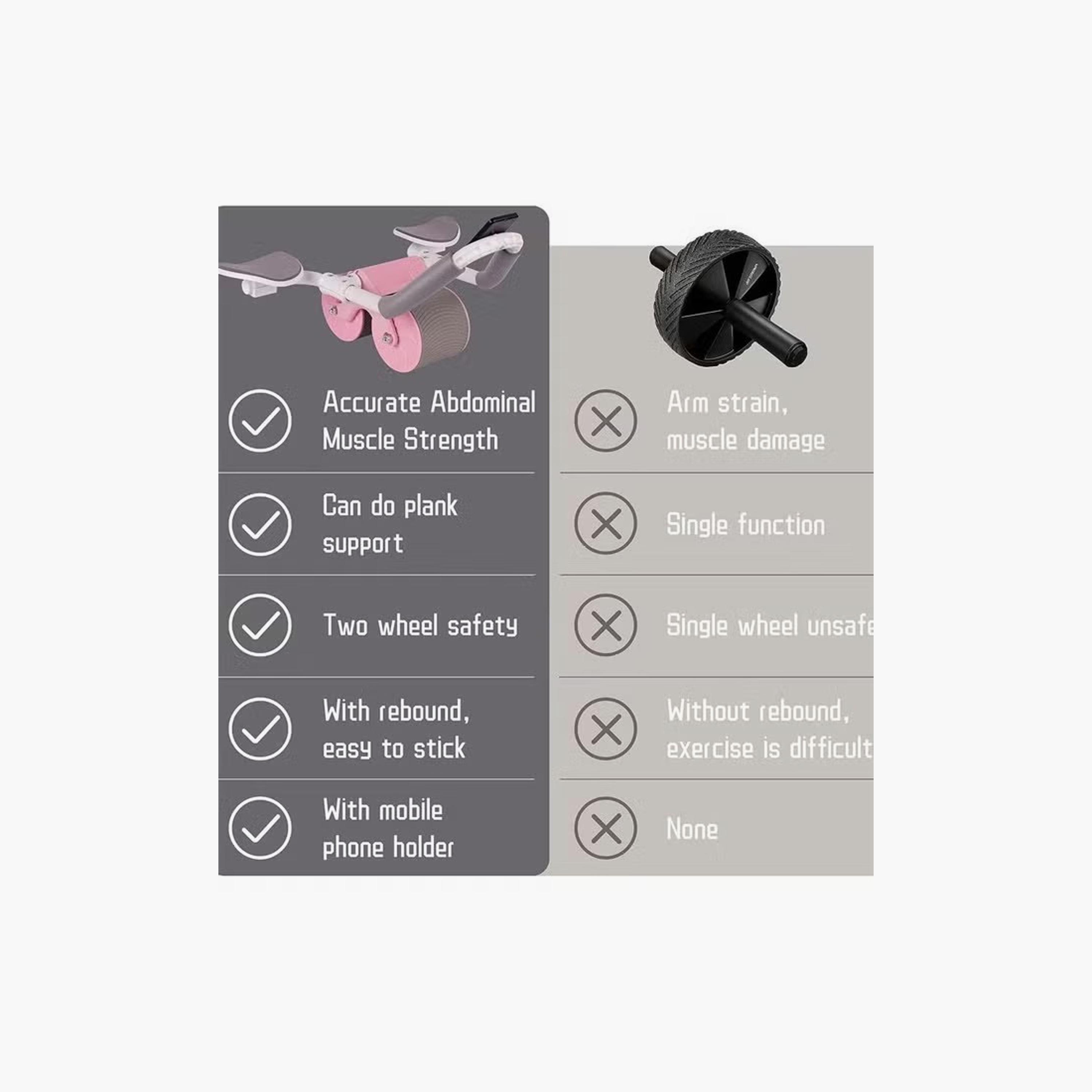 Abdominal Roller Elbow Support Timing Screen Phone Holder | Z5FBE310F485E49360009Z-1-sports-gear-gym-image-4